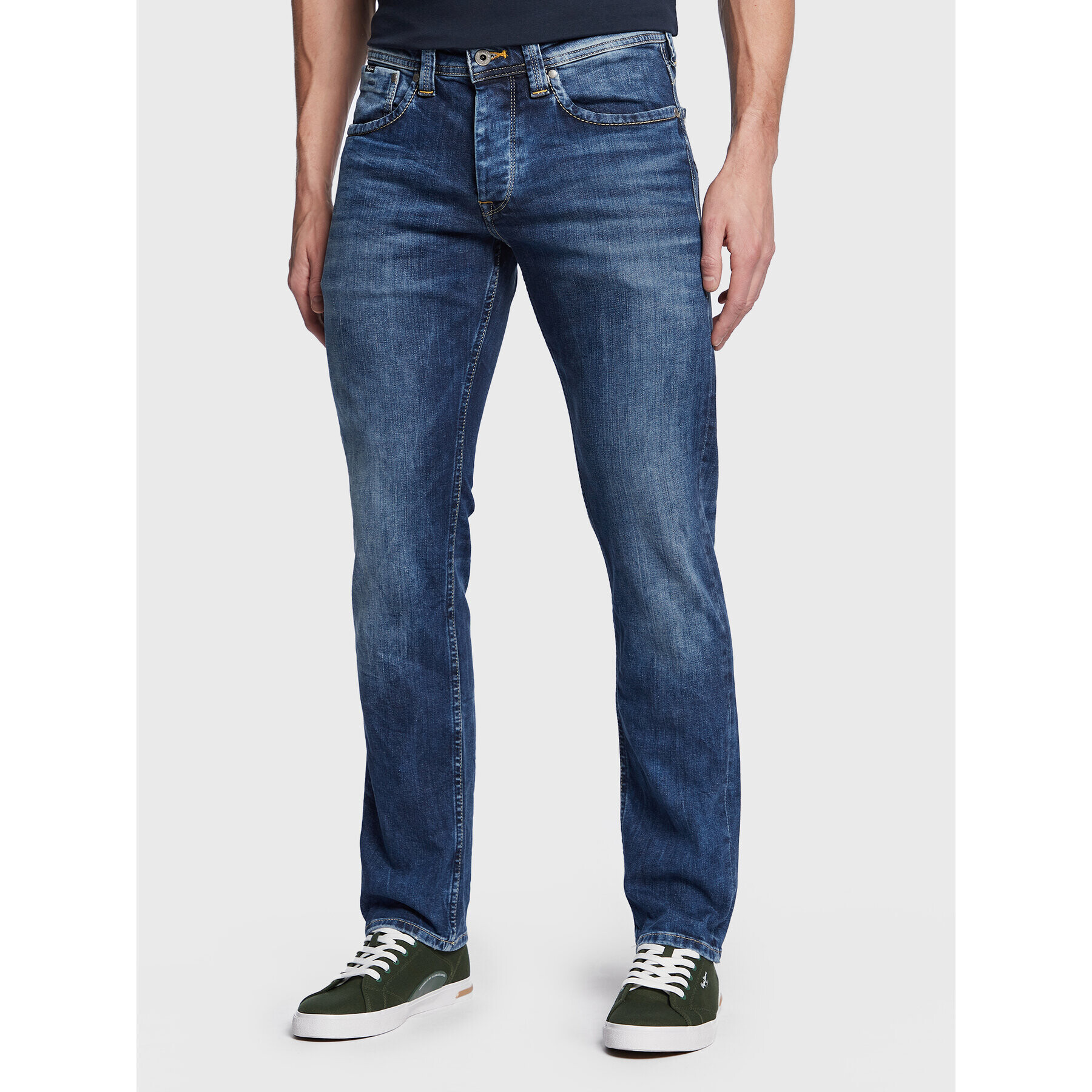 Pepe Jeans Дънки Cash PM206318 Тъмносин Regular Fit - Pepit.bg