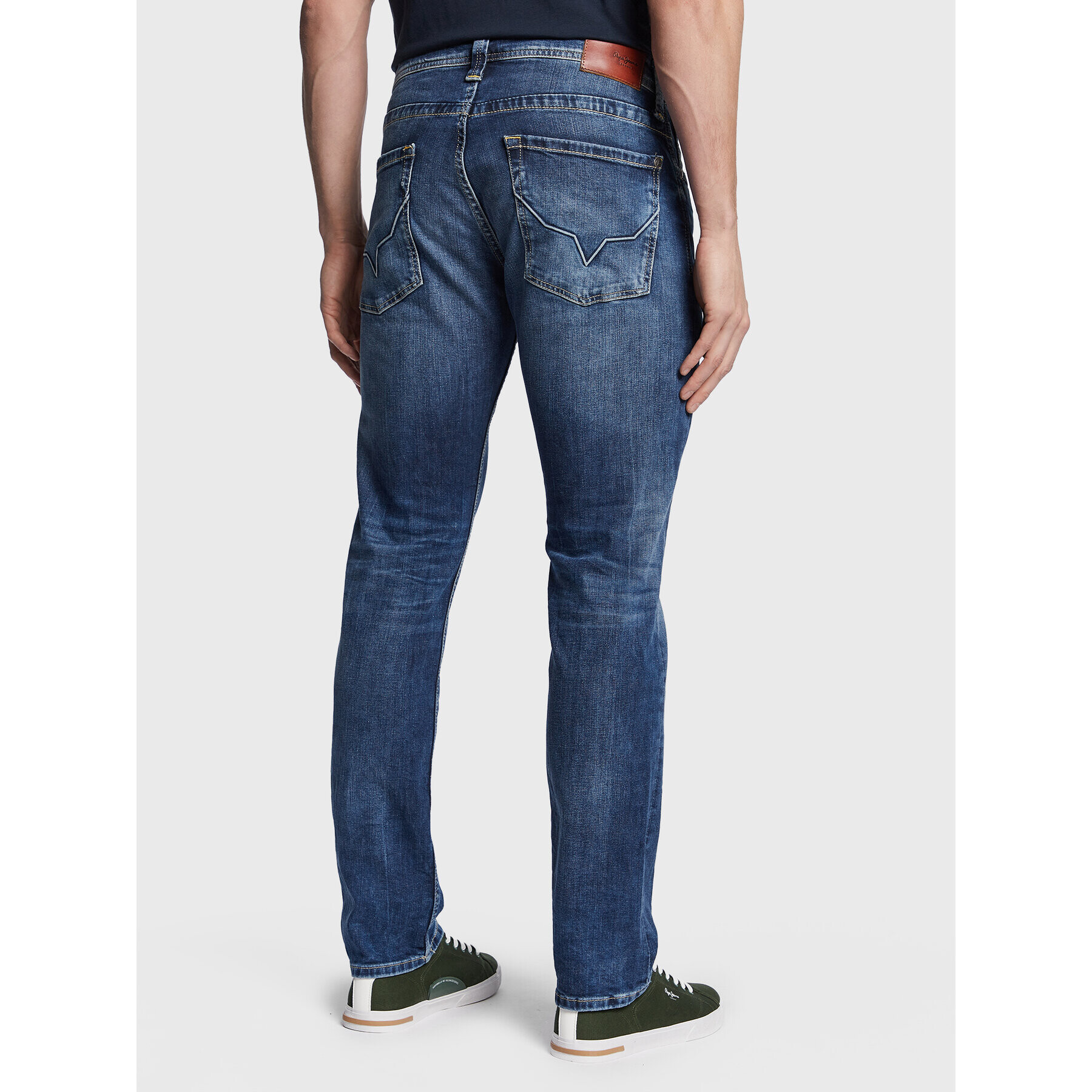 Pepe Jeans Дънки Cash PM206318 Тъмносин Regular Fit - Pepit.bg