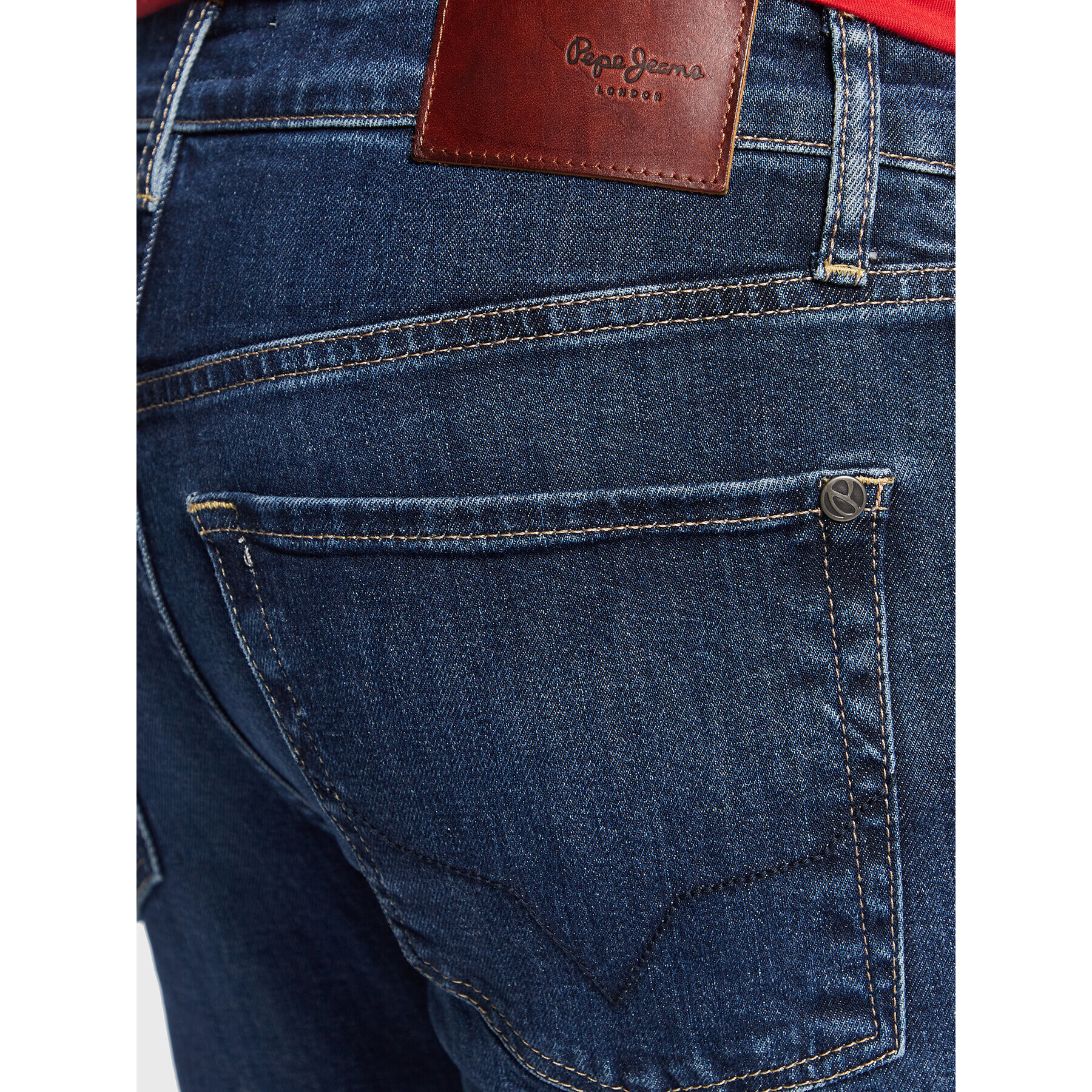 Pepe Jeans Дънки Crane PM206522 Тъмносин Taper Fit - Pepit.bg