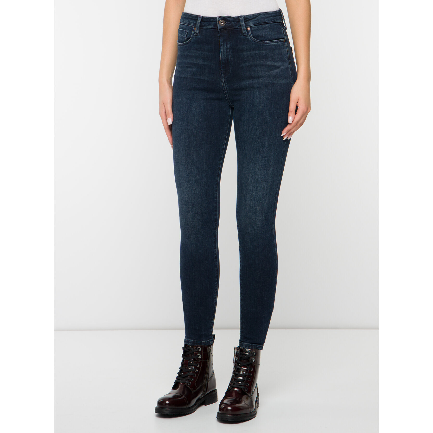 Pepe Jeans Дънки Dion PL202285 Тъмносин Skinny Fit - Pepit.bg