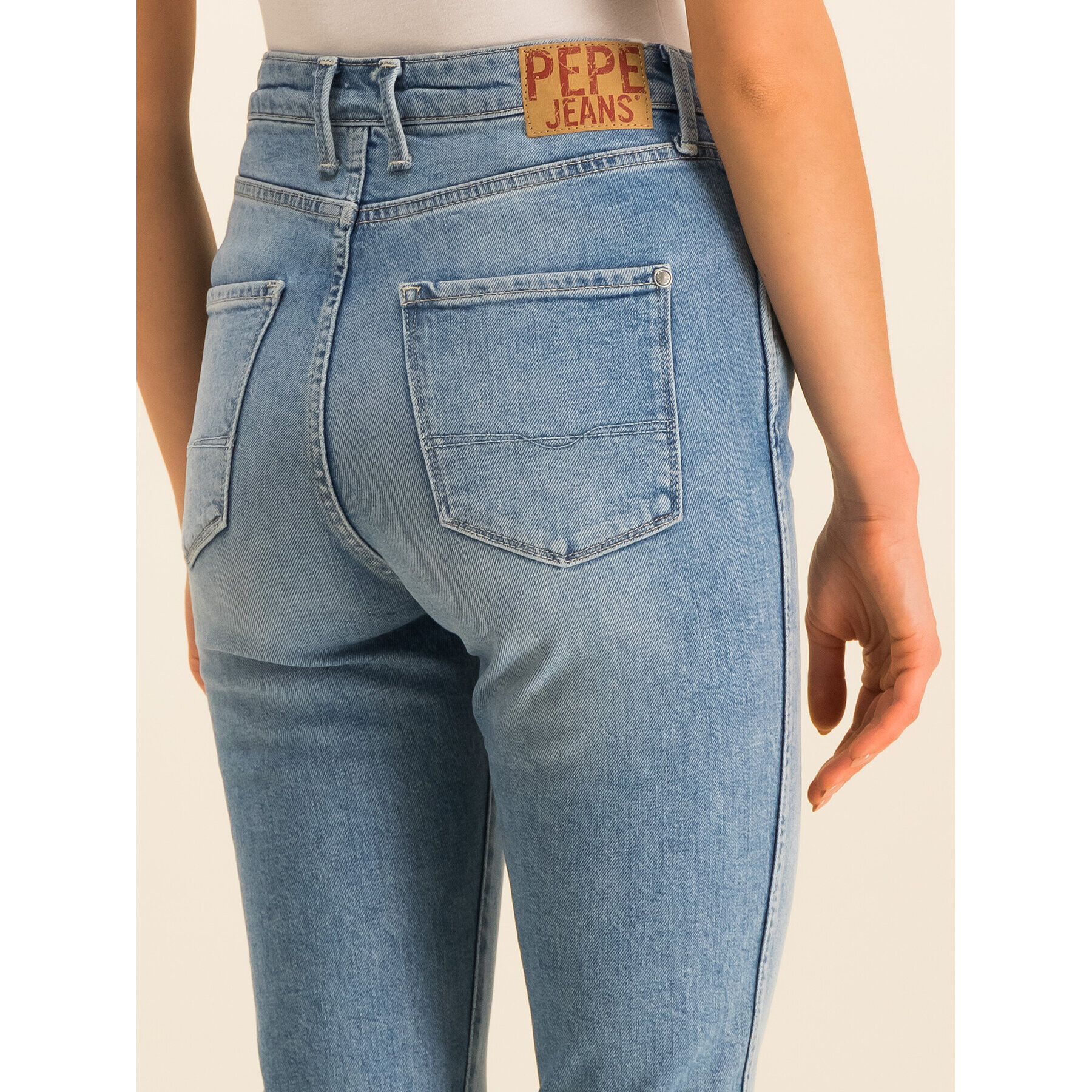 Pepe Jeans Дънки Dion PL203203NA1L Син Slim Fit - Pepit.bg