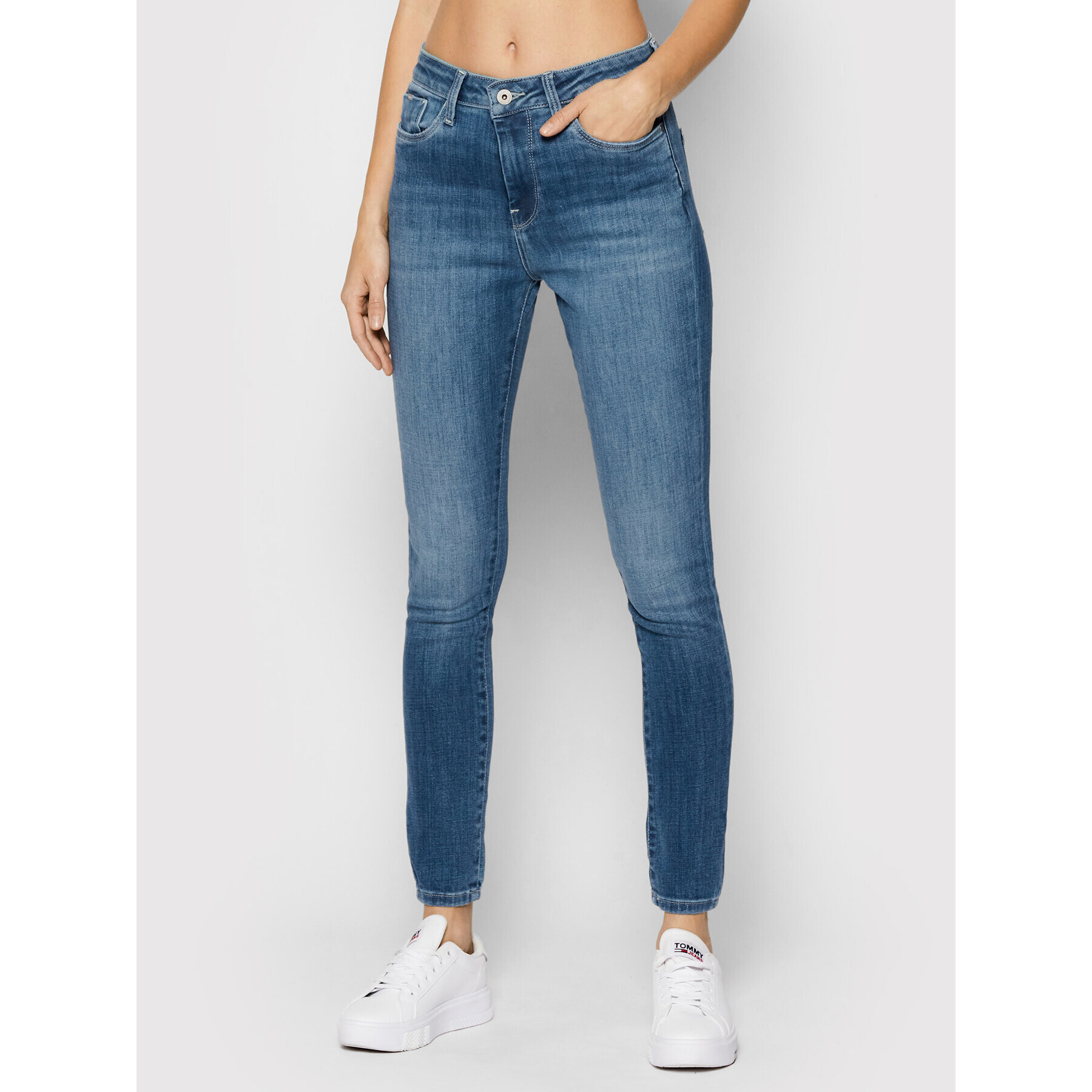 Pepe Jeans Дънки Dion PL204155 Син Skinny Fit - Pepit.bg