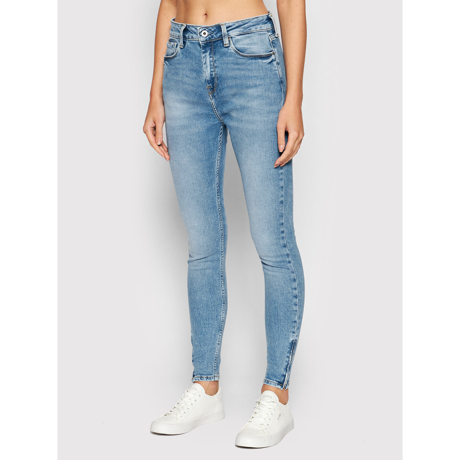 Pepe Jeans Дънки Dion PL204157 Син Skinny Fit - Pepit.bg