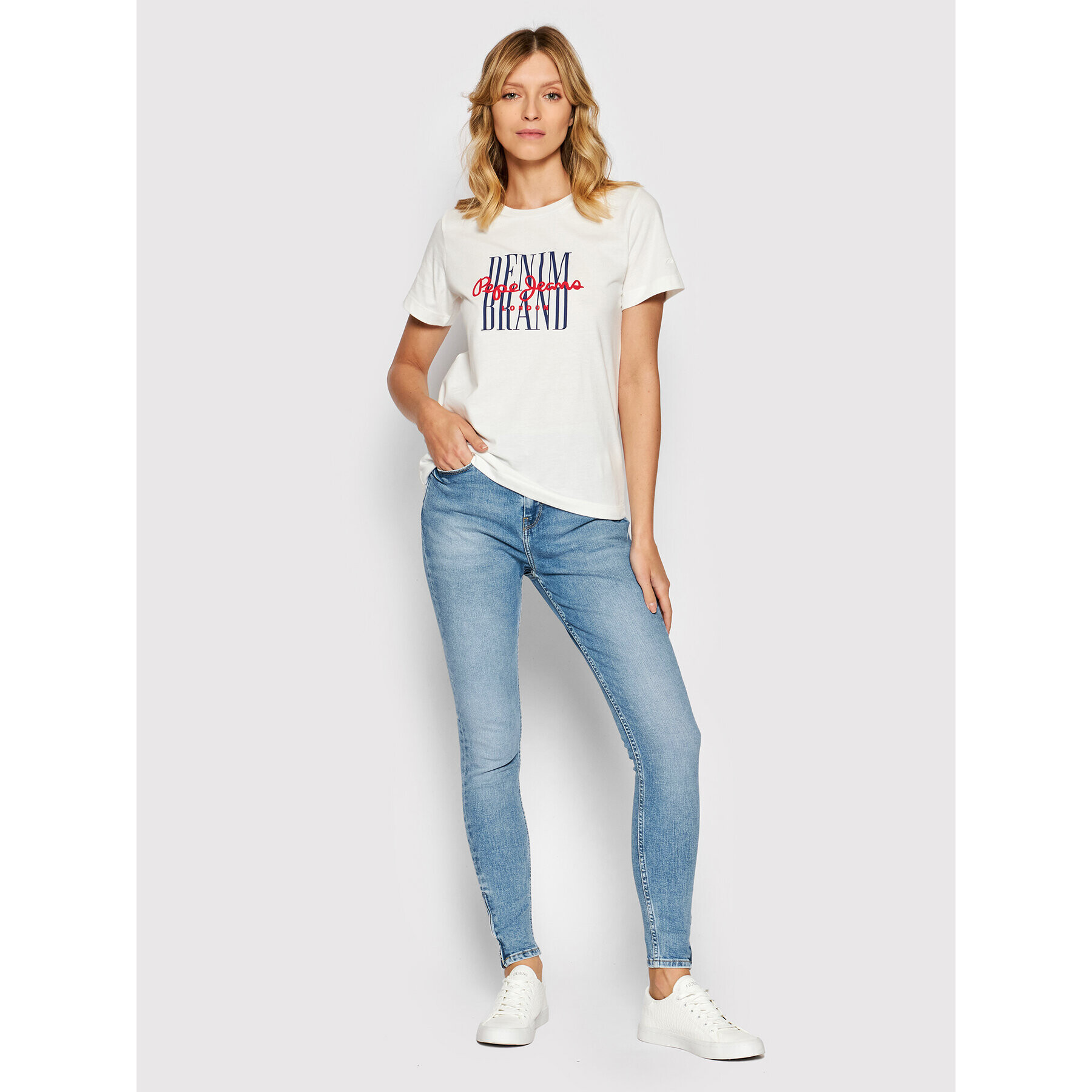 Pepe Jeans Дънки Dion PL204157 Син Skinny Fit - Pepit.bg