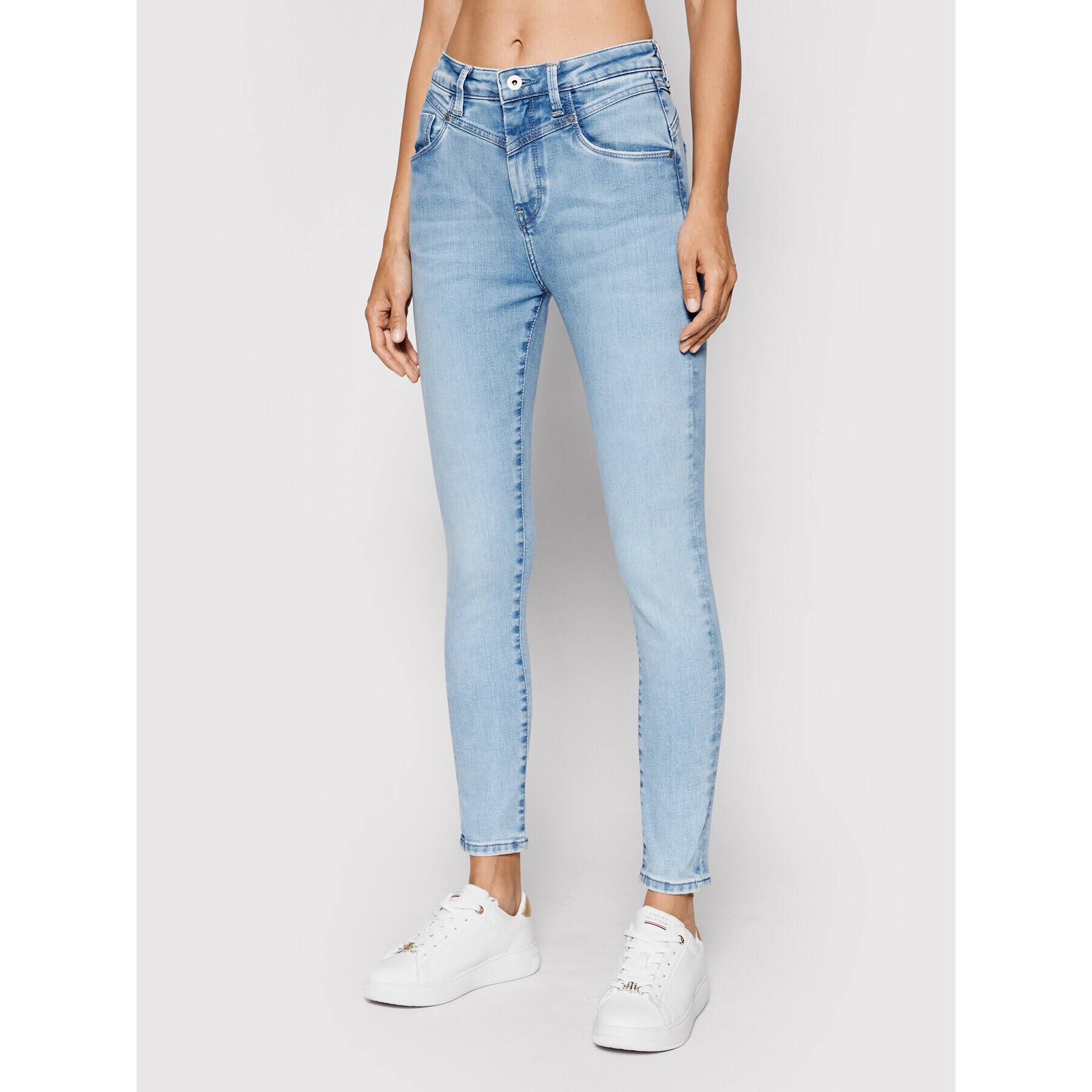 Pepe Jeans Дънки Dion Retro PL203937V Син Skinny Fit - Pepit.bg