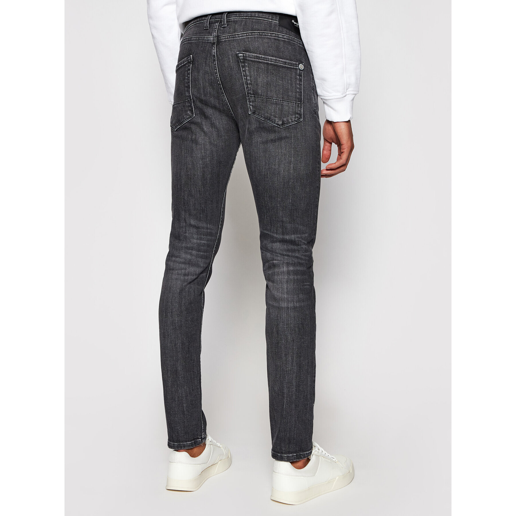 Pepe Jeans Дънки Finsbury PM200338 Черен Skinny Fit - Pepit.bg