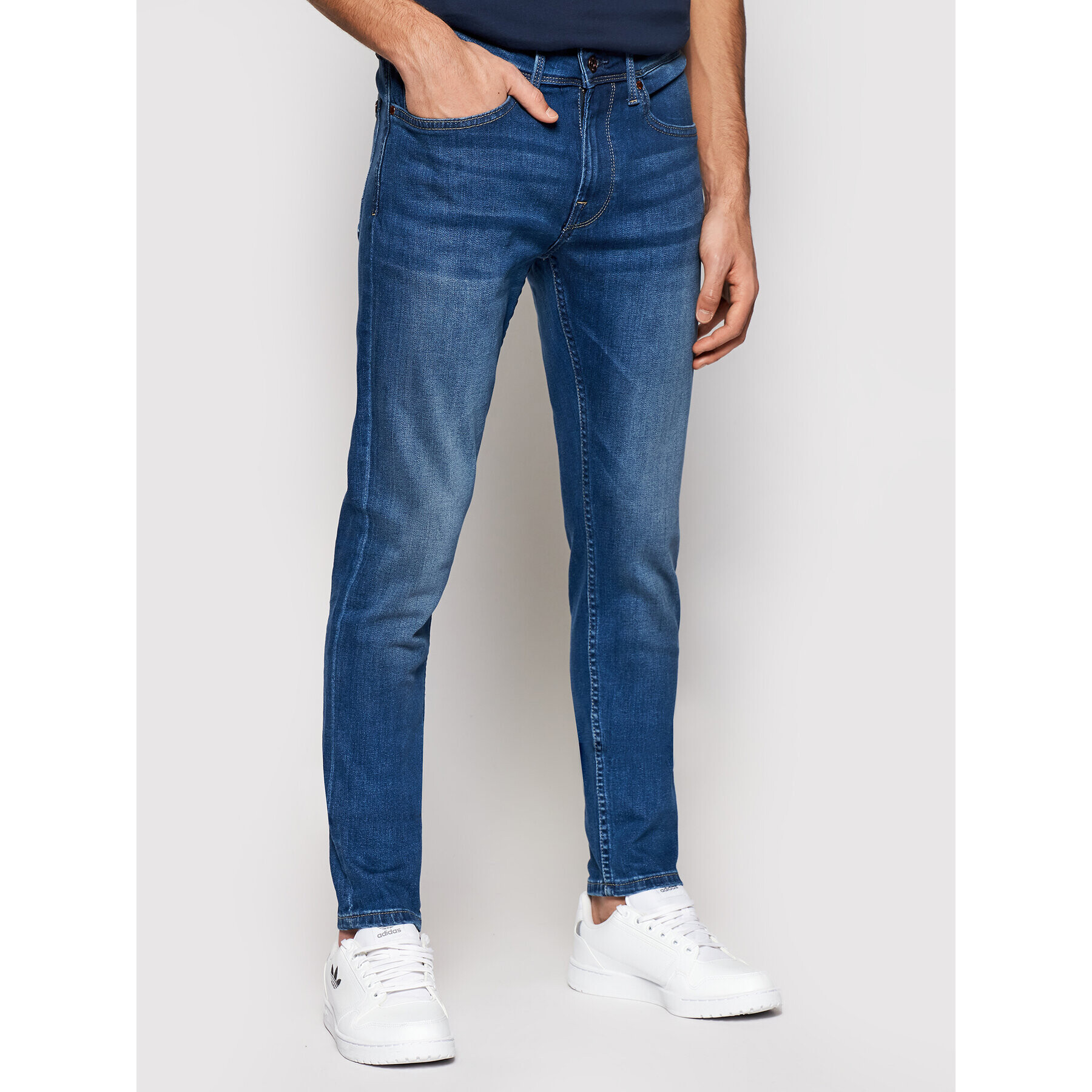 Pepe Jeans Дънки Finsbury PM200338 Син Skinny Fit - Pepit.bg