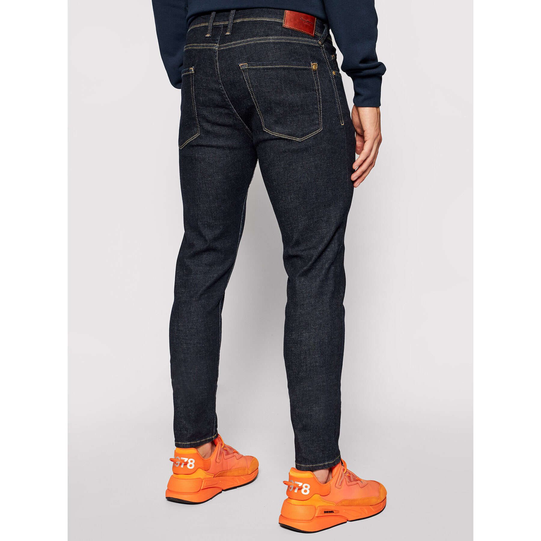 Pepe Jeans Дънки Finsbury PM200338 Тъмносин Skinny Fit - Pepit.bg