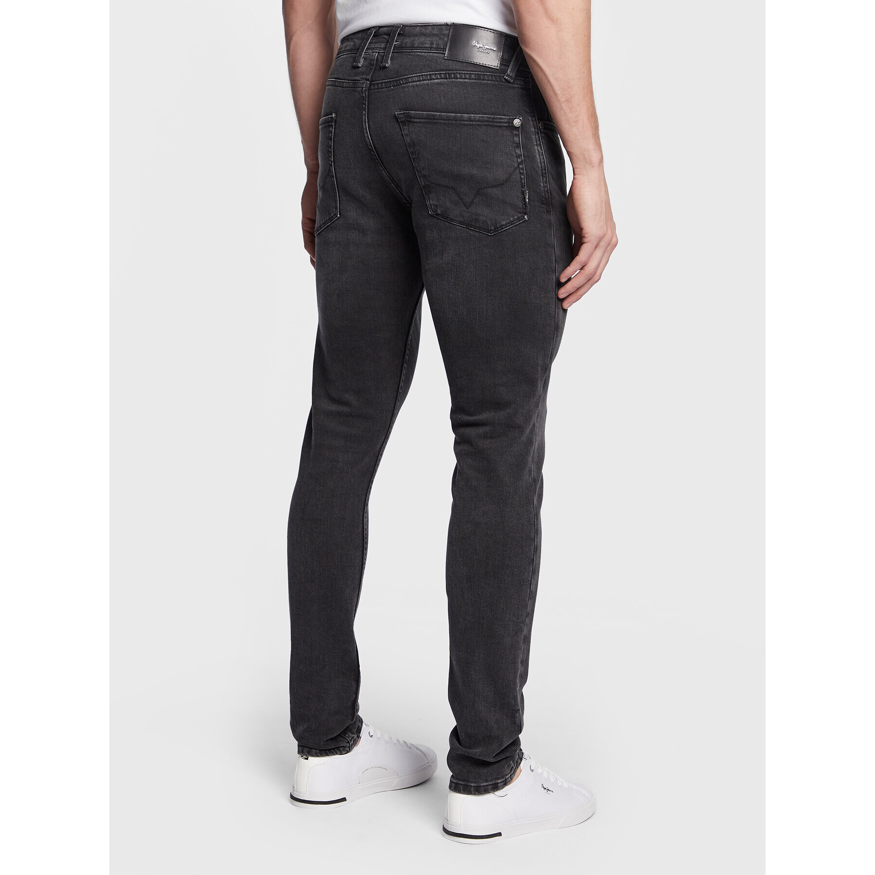 Pepe Jeans Дънки Finsbury PM206321 Черен Skinny Fit - Pepit.bg