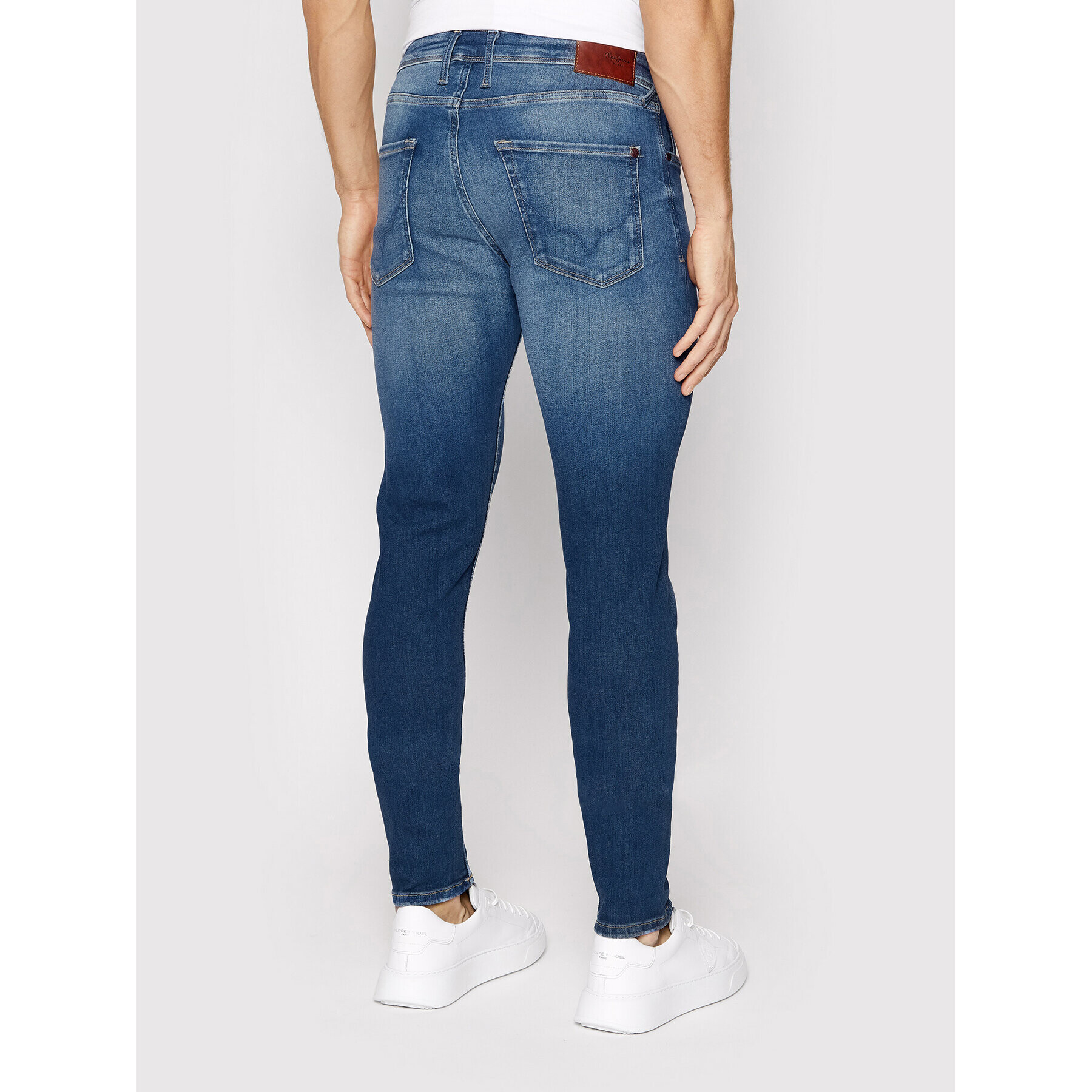 Pepe Jeans Дънки Finsbury PM206321 Син Skinny Fit - Pepit.bg