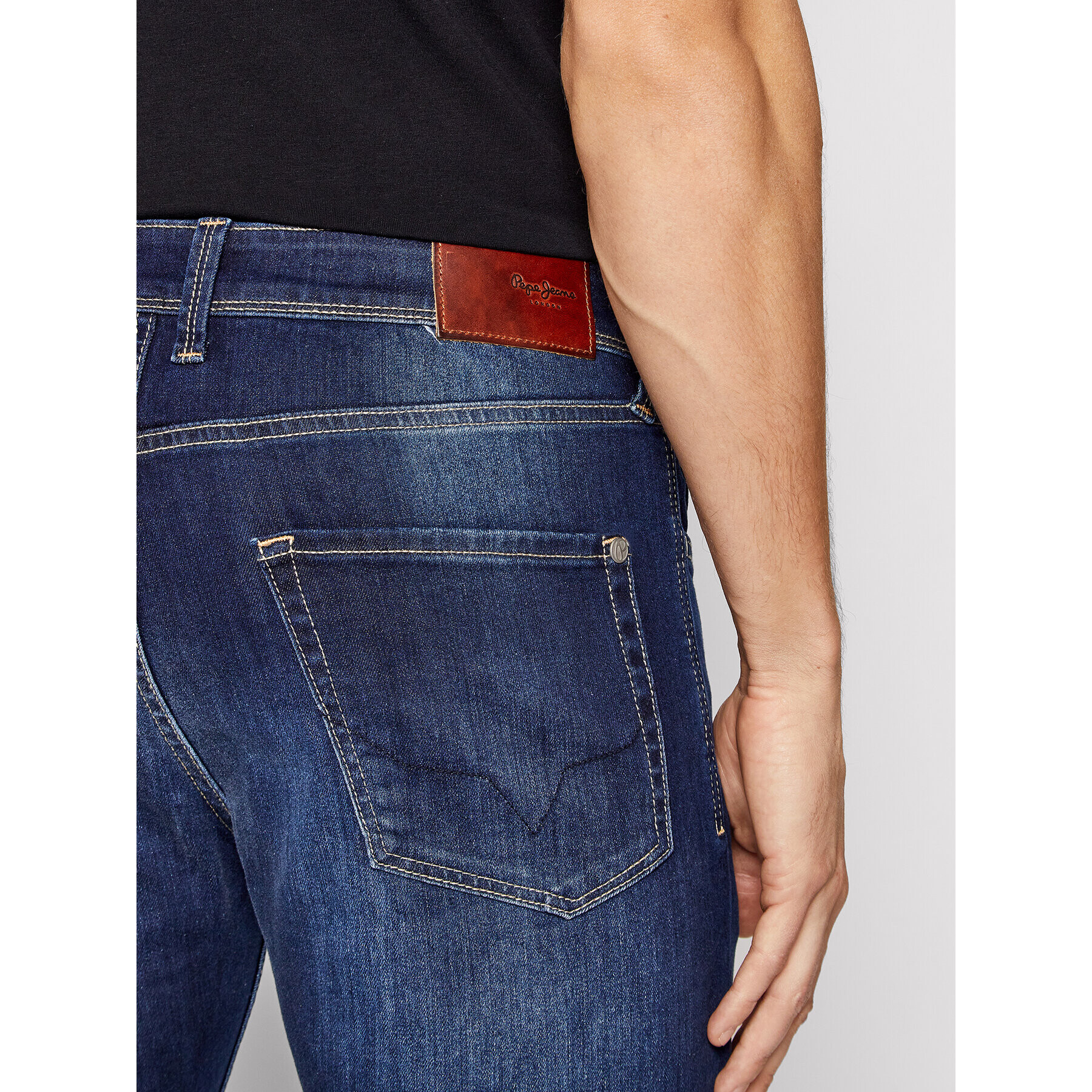 Pepe Jeans Дънки Finsbury PM206321 Син Skinny Fit - Pepit.bg