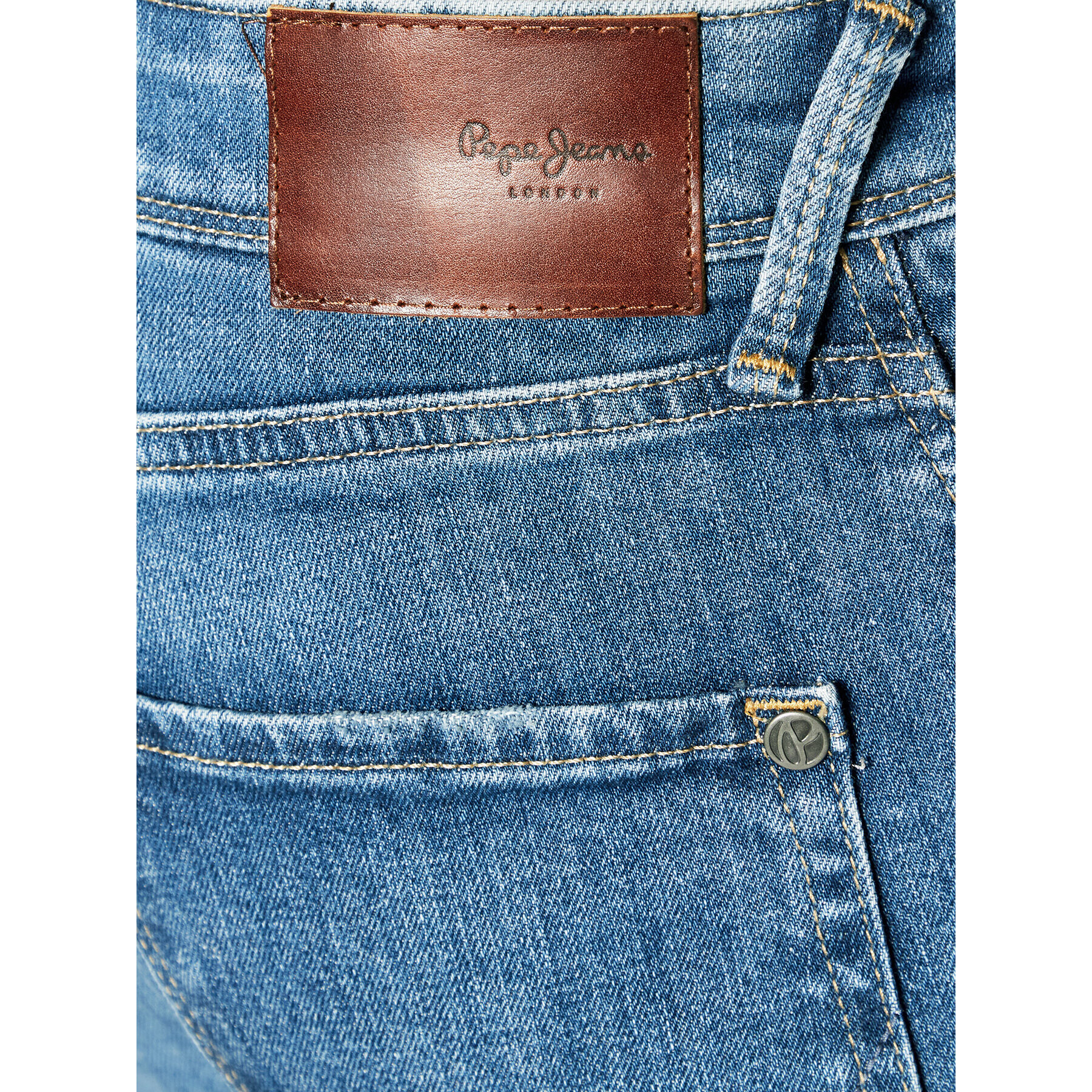 Pepe Jeans Дънки Finsbury PM206321 Син Skinny Fit - Pepit.bg