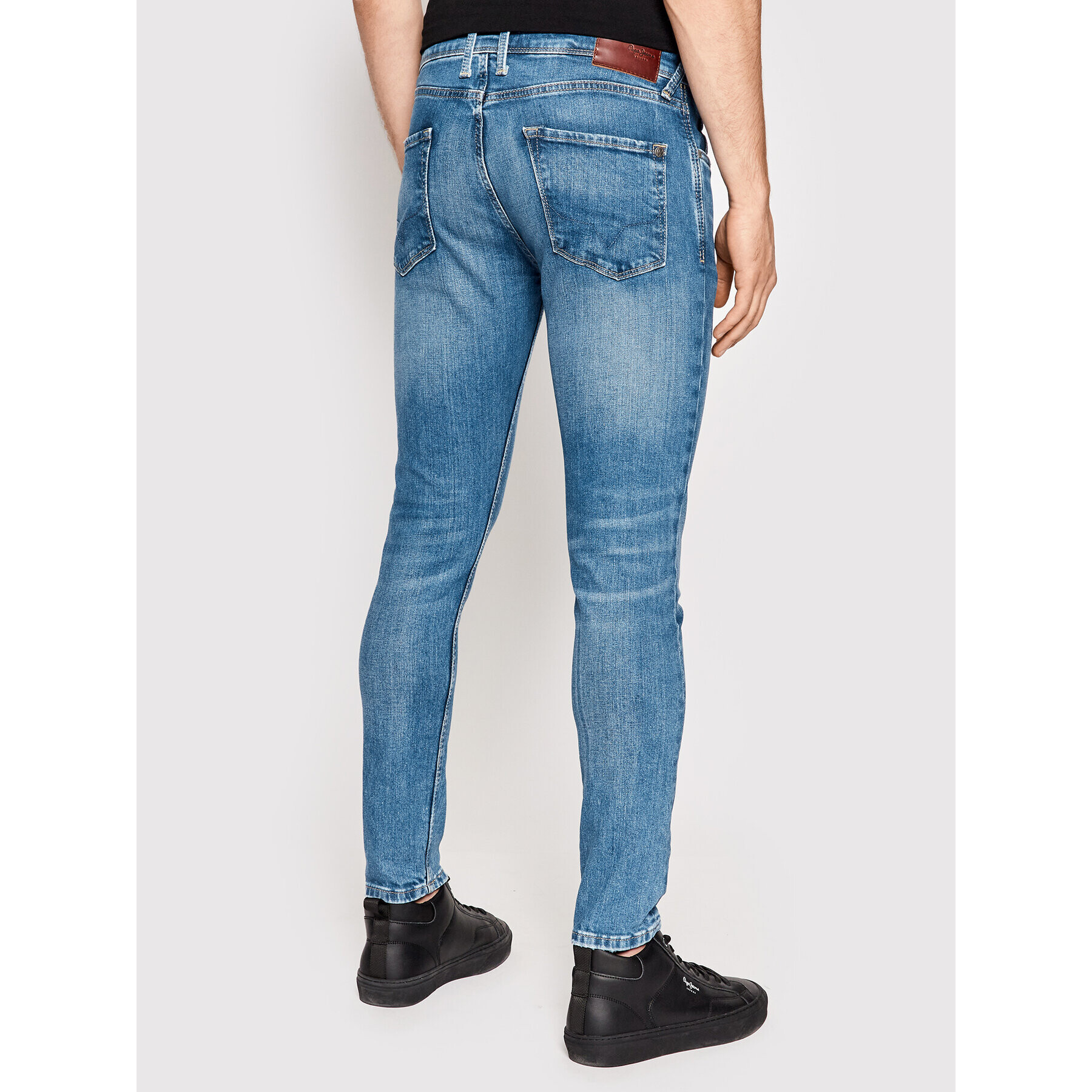 Pepe Jeans Дънки Finsbury PM206321 Син Skinny Fit - Pepit.bg