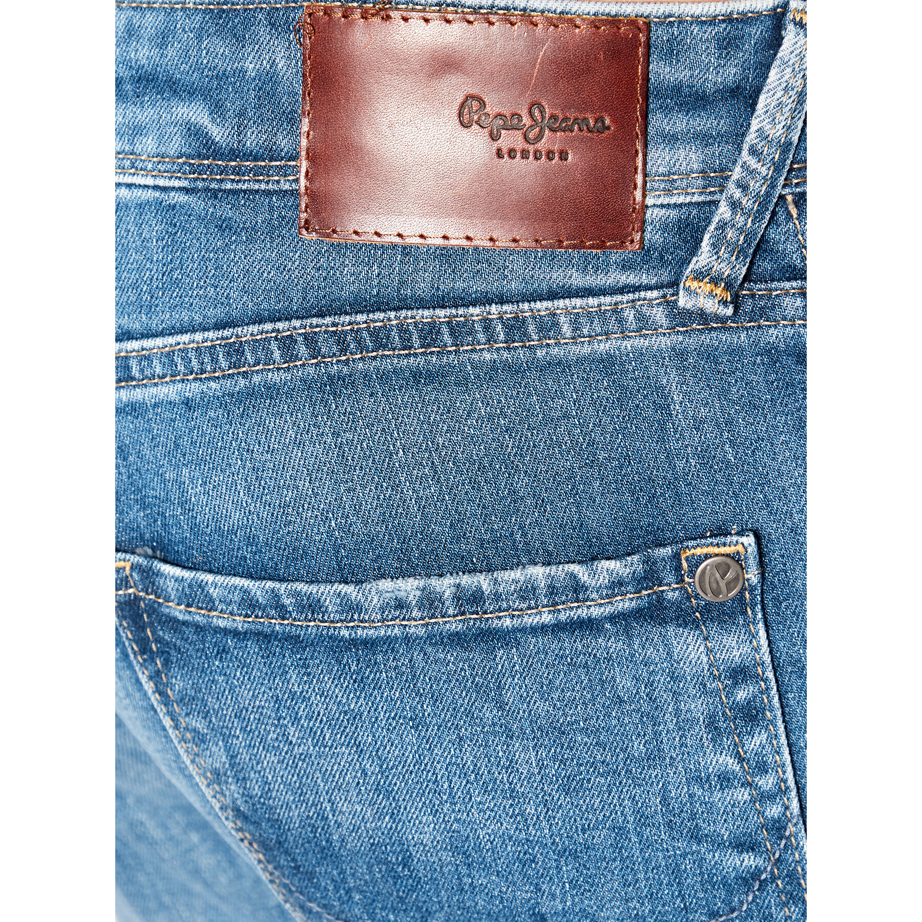 Pepe Jeans Дънки Finsbury PM206321 Син Skinny Fit - Pepit.bg