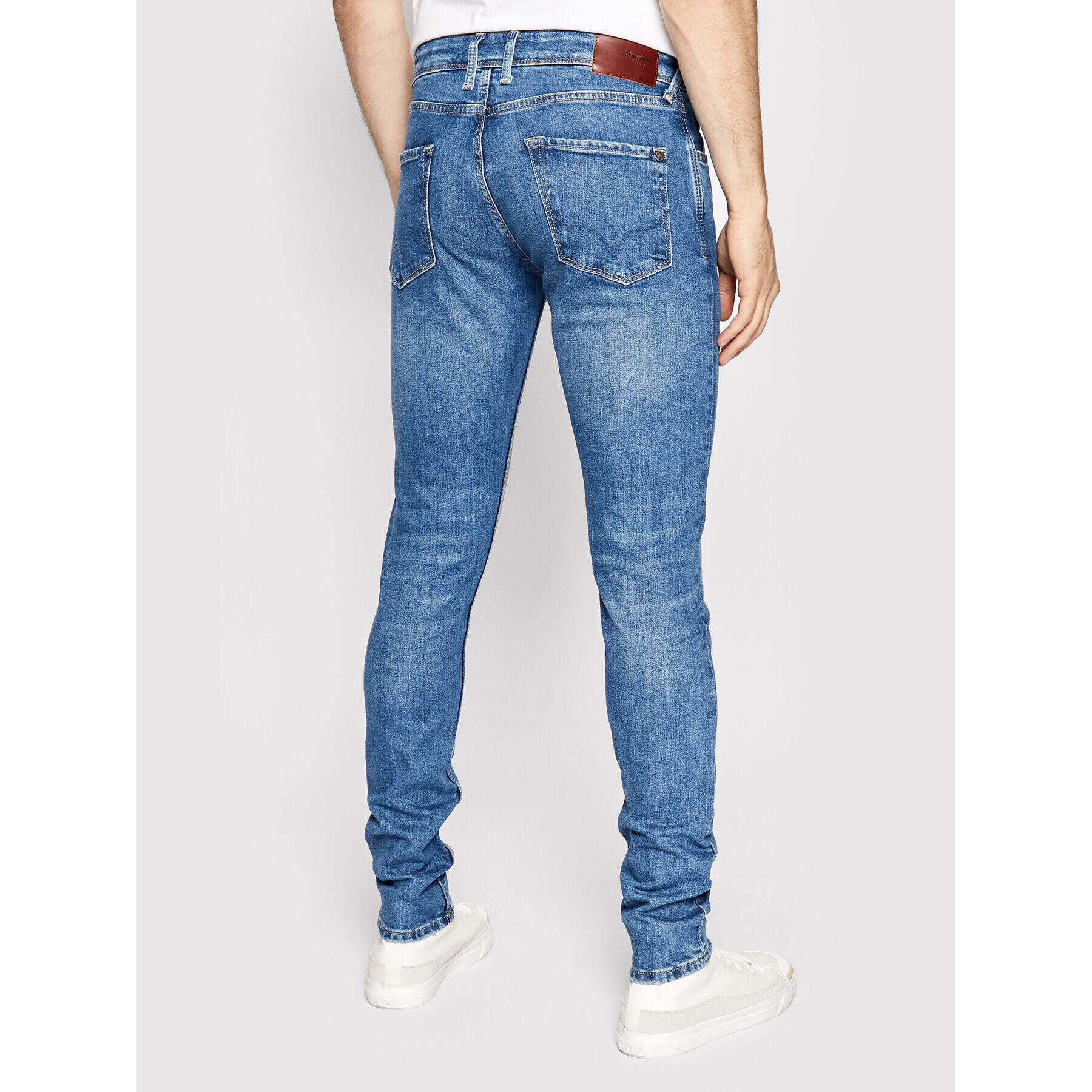 Pepe Jeans Дънки Finsbury PM206321 Син Skinny Fit - Pepit.bg