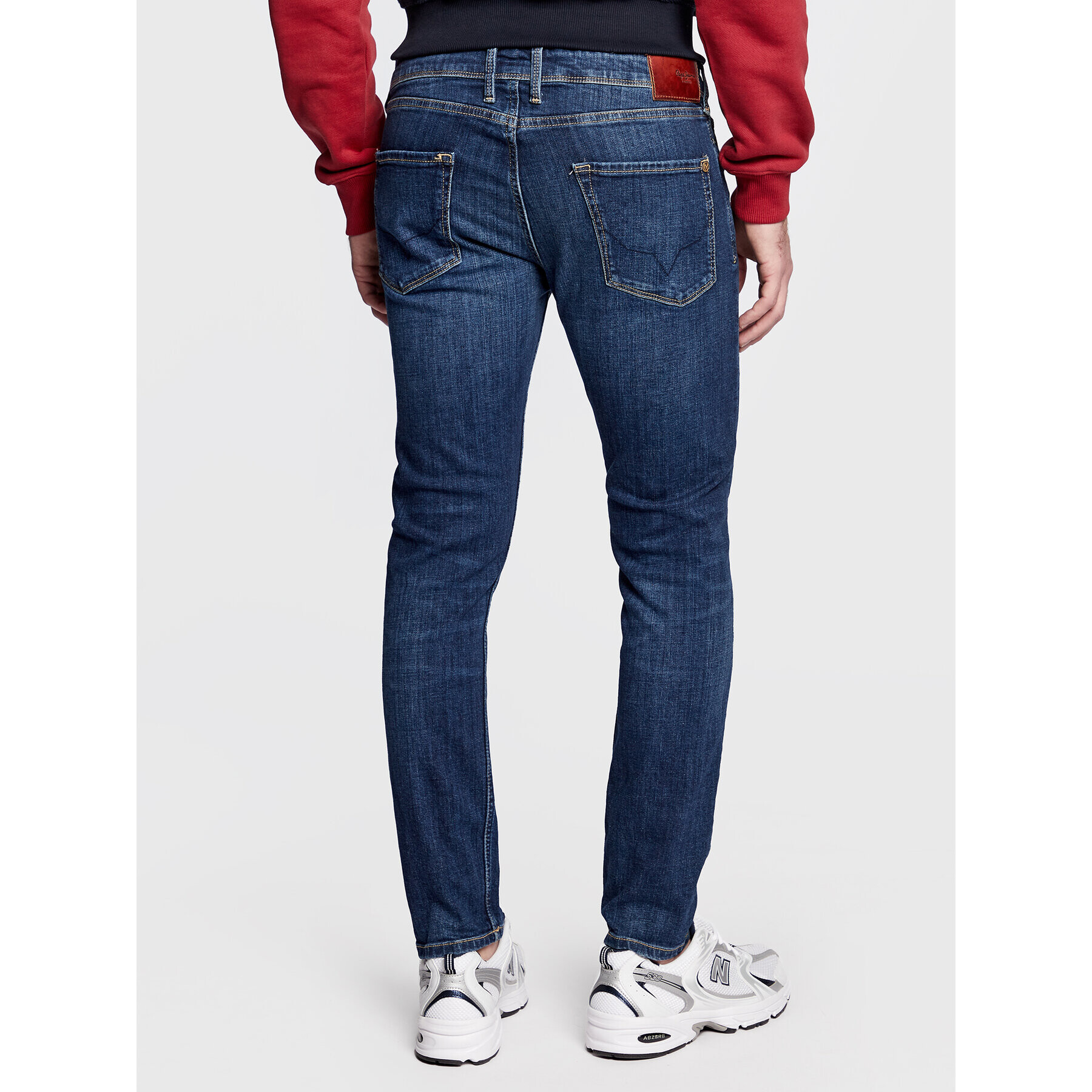 Pepe Jeans Дънки Finsbury PM206321 Син Skinny Fit - Pepit.bg