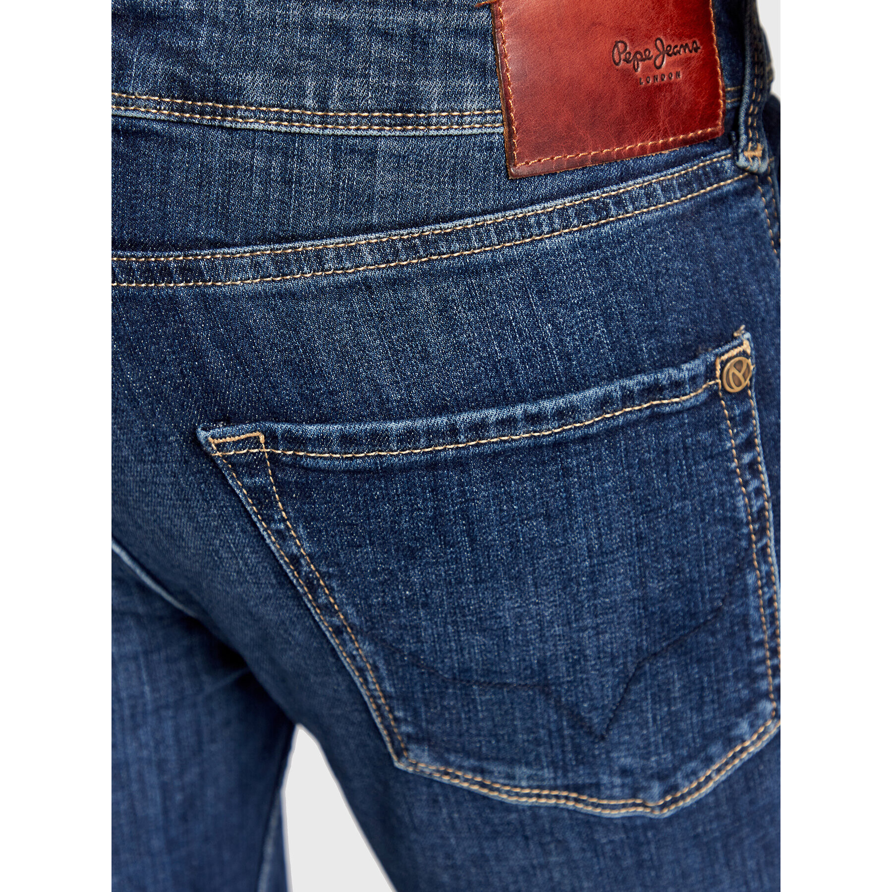 Pepe Jeans Дънки Finsbury PM206321 Син Skinny Fit - Pepit.bg