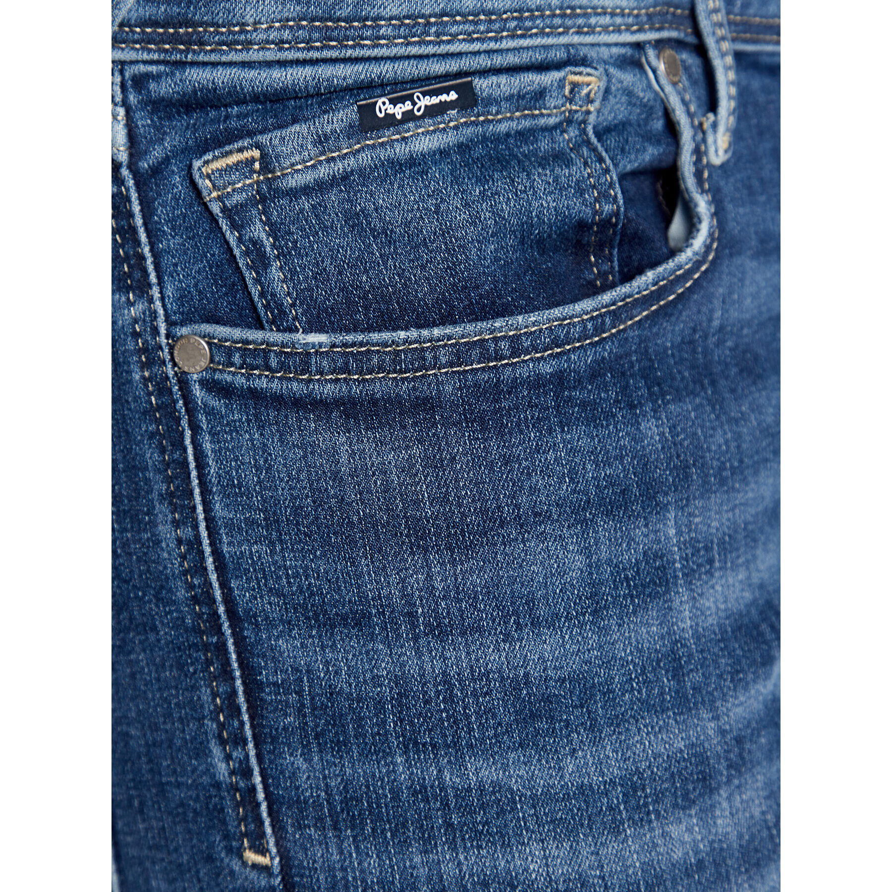 Pepe Jeans Дънки Finsbury PM206321 Син Skinny Fit - Pepit.bg