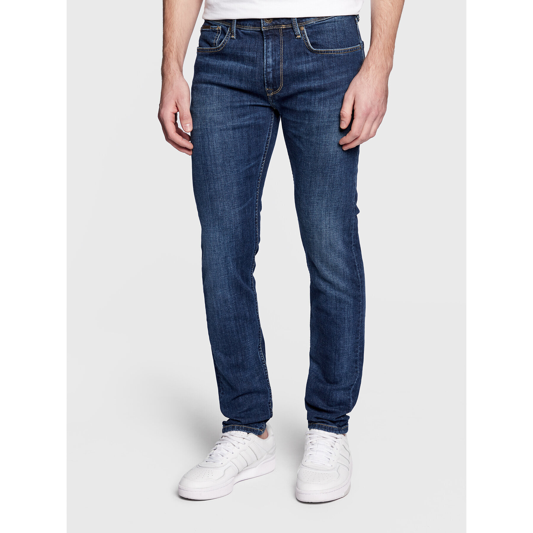 Pepe Jeans Дънки Finsbury PM206321 Син Skinny Fit - Pepit.bg