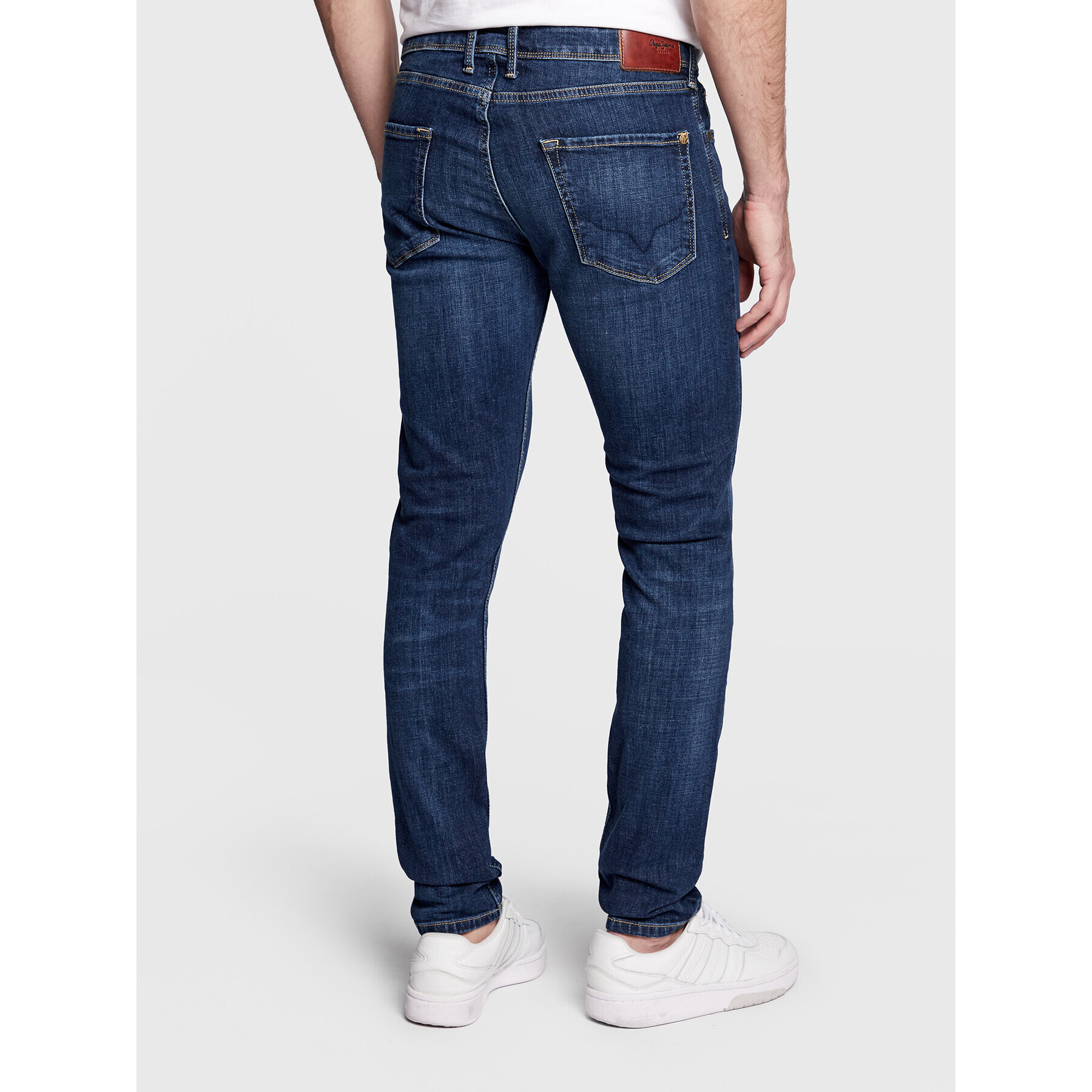 Pepe Jeans Дънки Finsbury PM206321 Син Skinny Fit - Pepit.bg