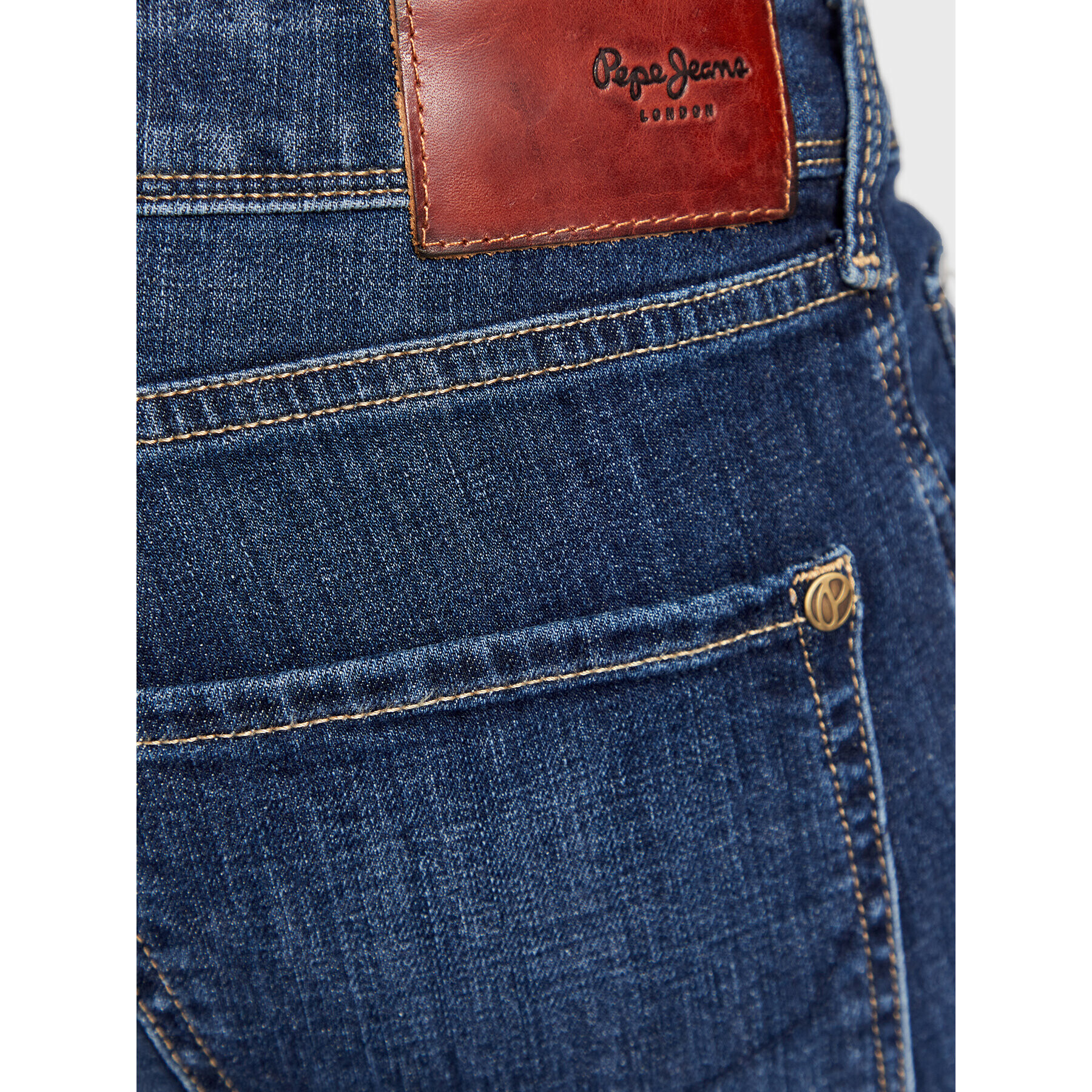 Pepe Jeans Дънки Finsbury PM206321 Син Skinny Fit - Pepit.bg