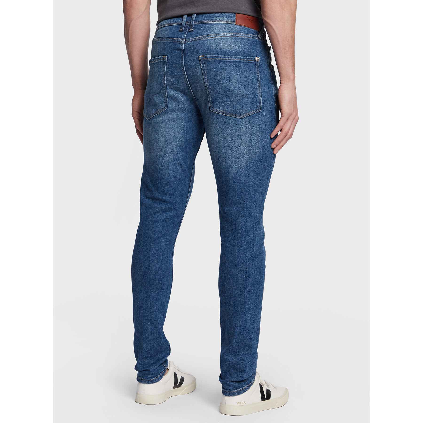 Pepe Jeans Дънки Finsbury PM206321 Син Skinny Fit - Pepit.bg