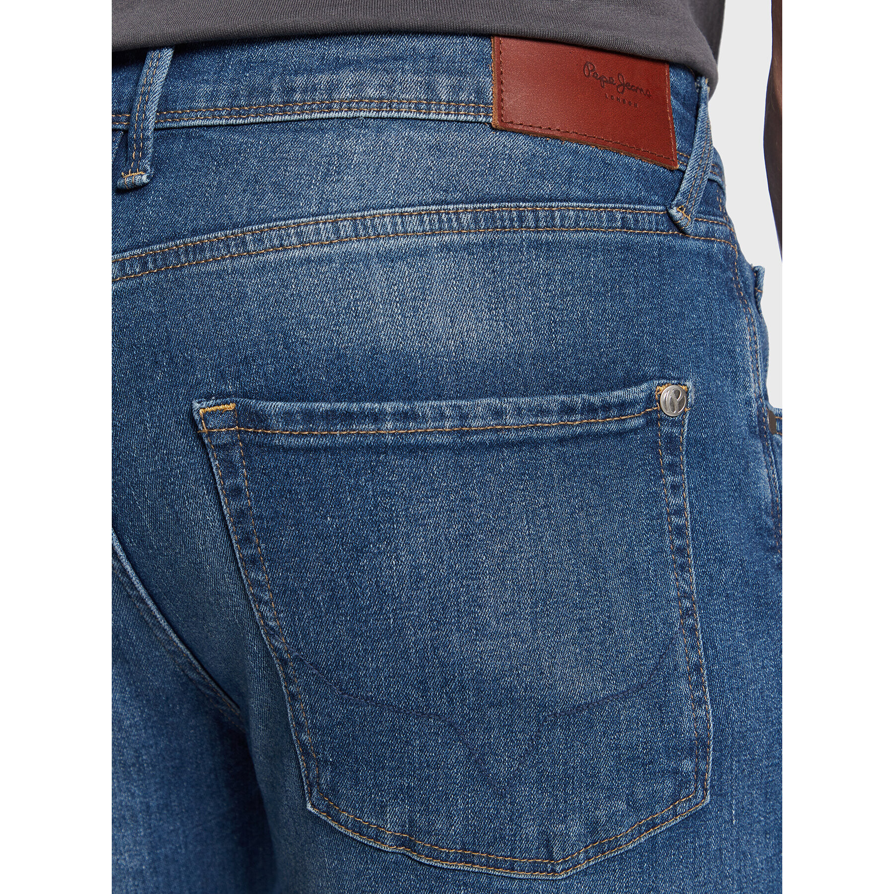 Pepe Jeans Дънки Finsbury PM206321 Син Skinny Fit - Pepit.bg