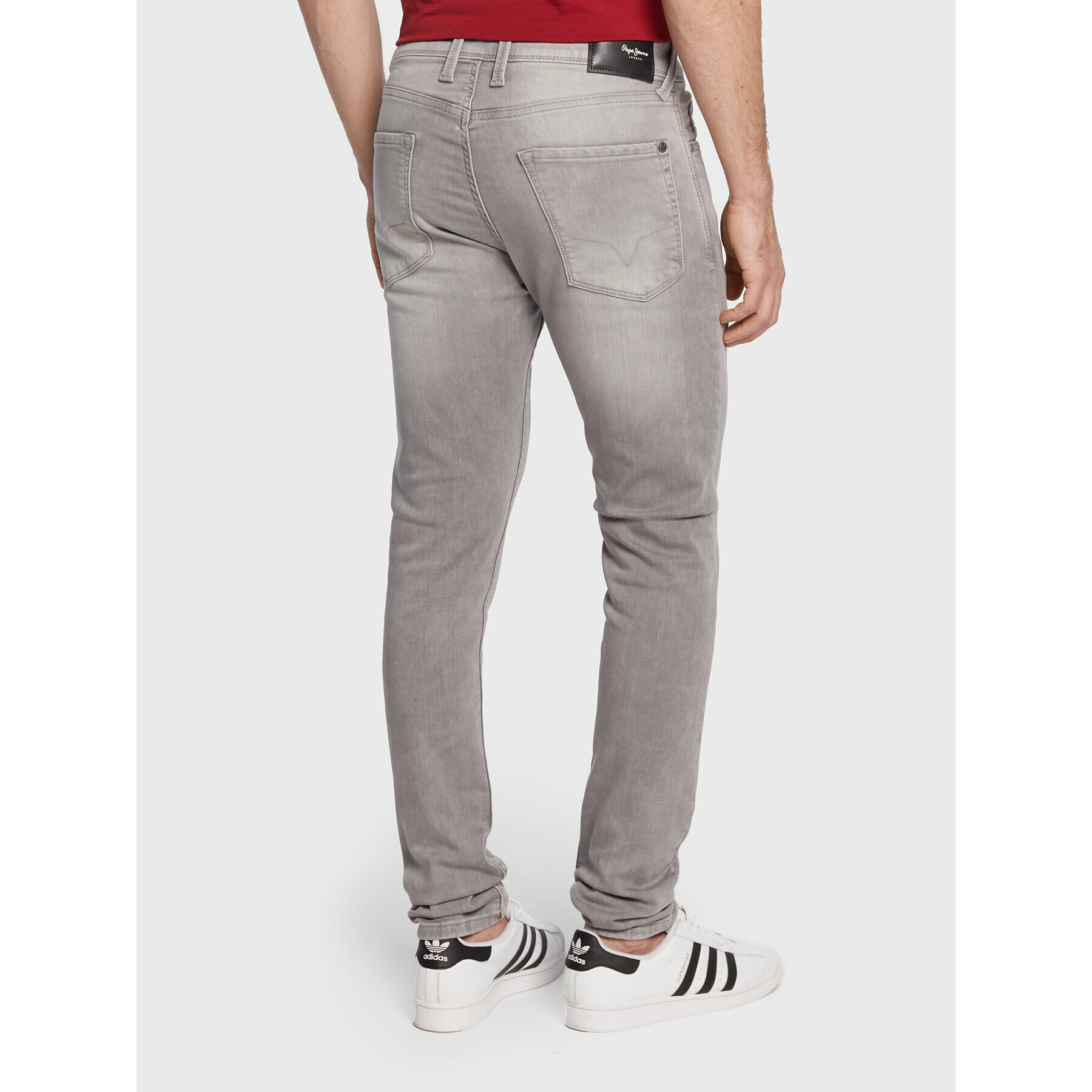 Pepe Jeans Дънки Finsbury PM206321 Сив Skinny Fit - Pepit.bg