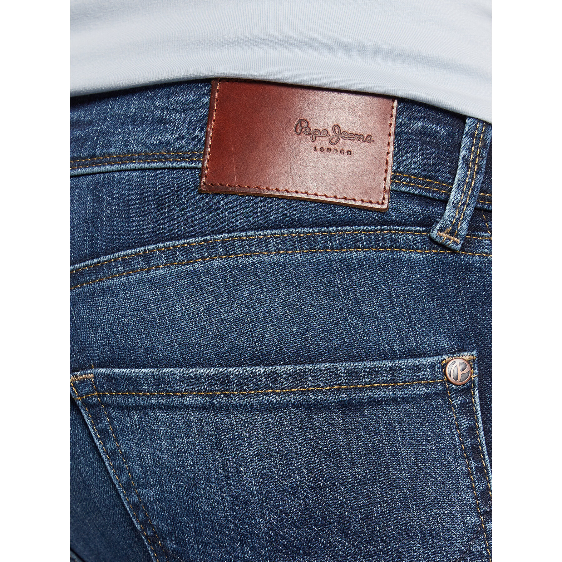 Pepe Jeans Дънки Finsbury PM206321 Тъмносин Skinny Fit - Pepit.bg