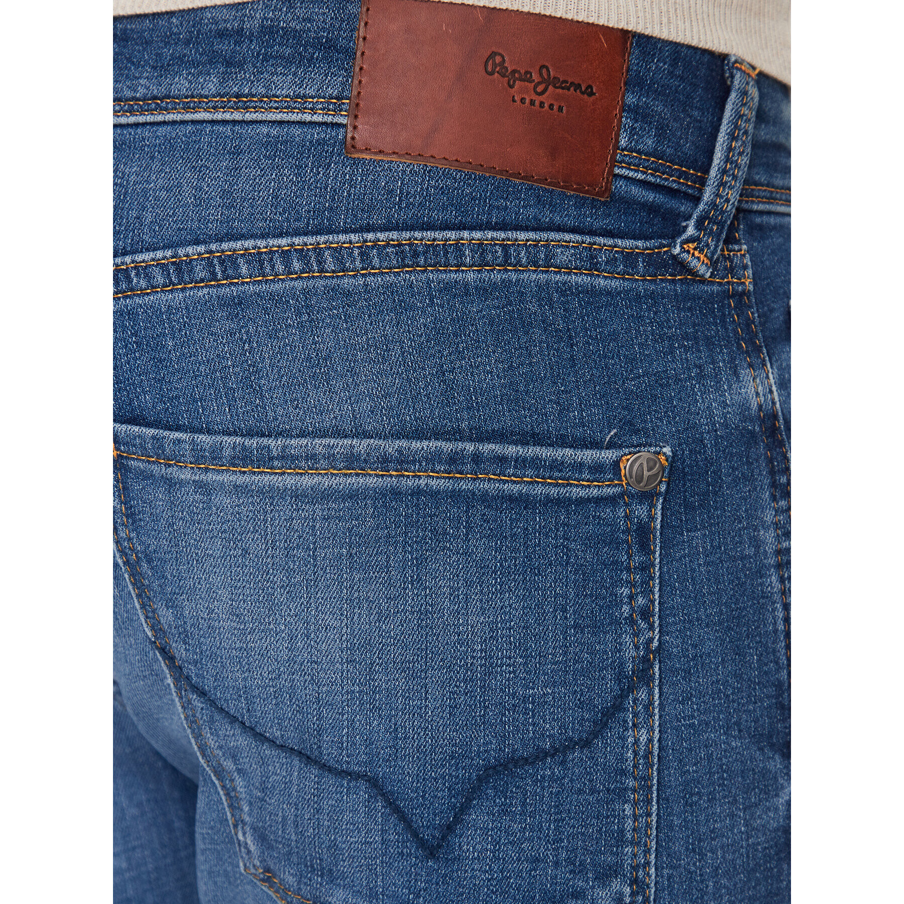 Pepe Jeans Дънки Finsbury PM206321 Тъмносин Skinny Fit - Pepit.bg