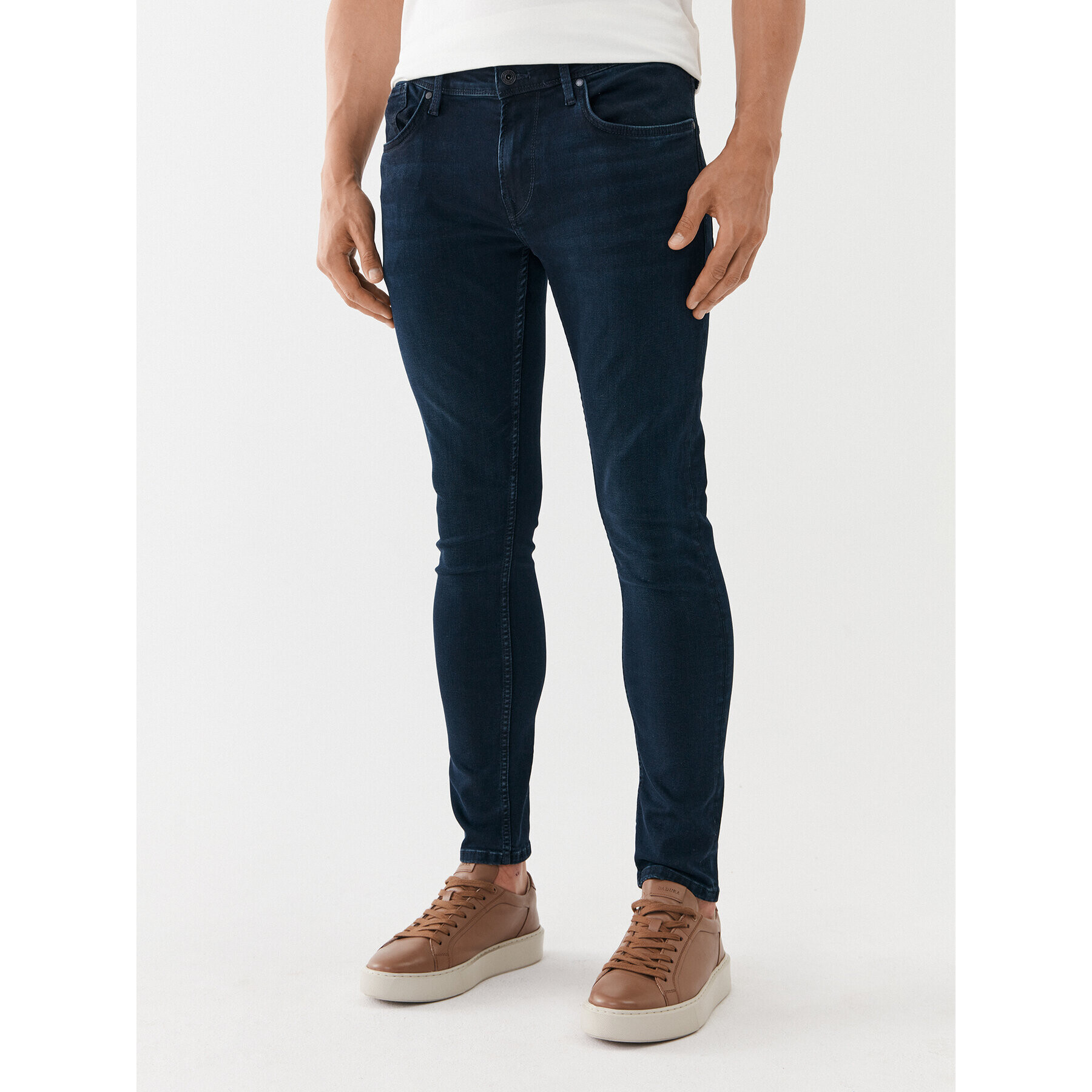 Pepe Jeans Дънки Finsbury PM206321 Тъмносин Skinny Fit - Pepit.bg