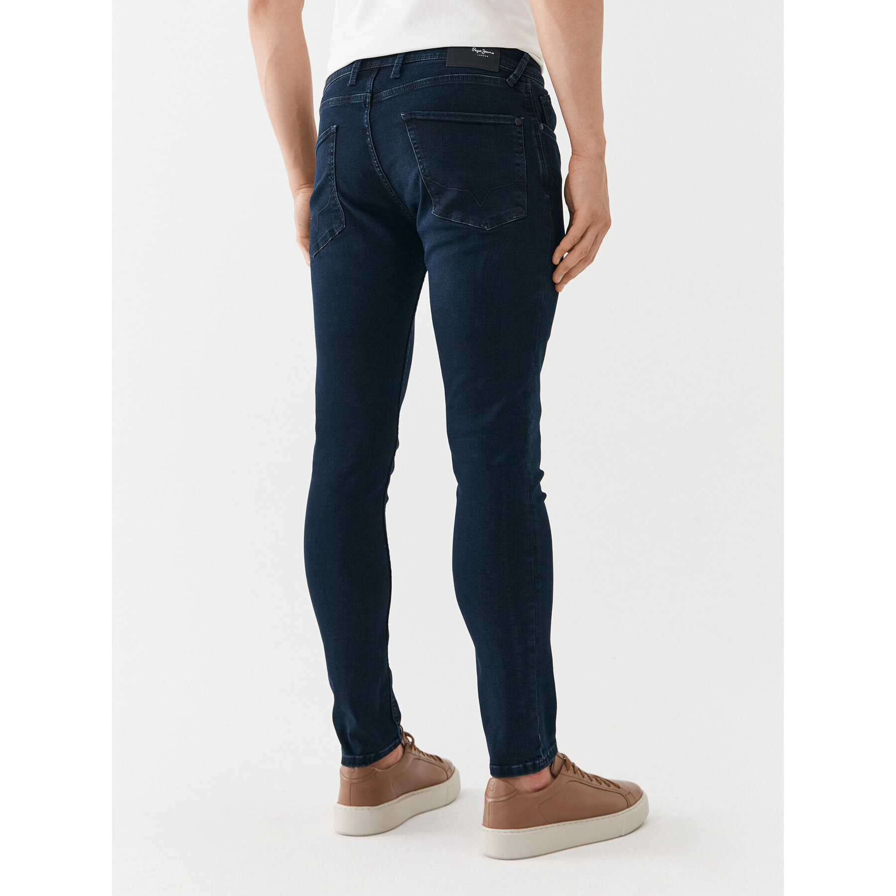 Pepe Jeans Дънки Finsbury PM206321 Тъмносин Skinny Fit - Pepit.bg