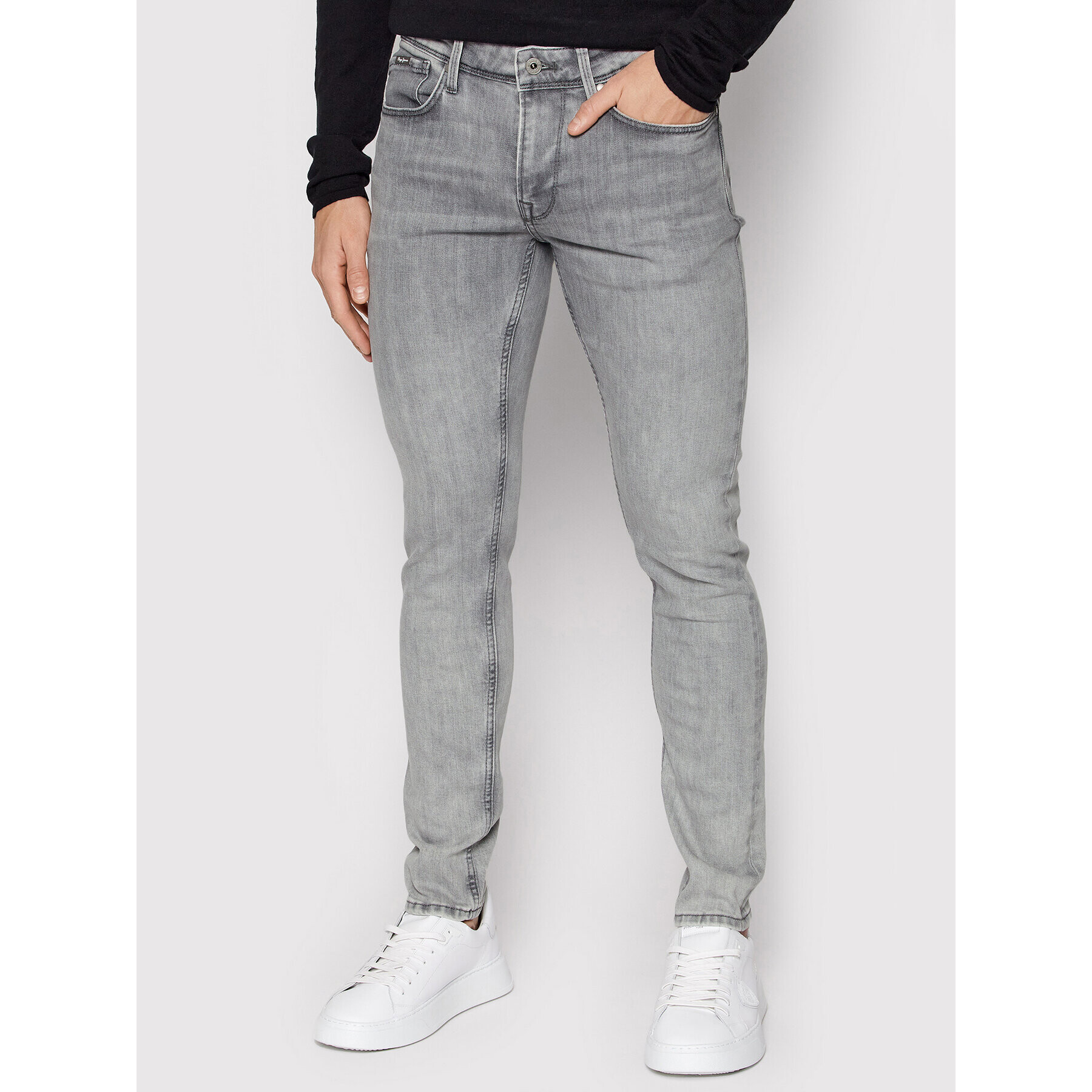 Pepe Jeans Дънки Hatch PM206322 Сив Slim Fit - Pepit.bg