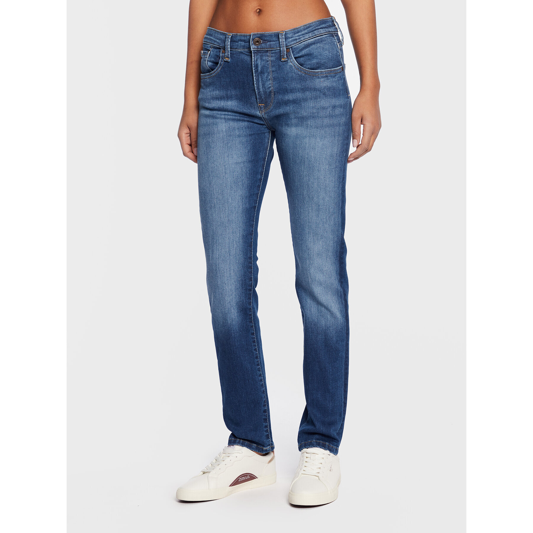 Pepe Jeans Дънки Grace PL204160 Син Slim Fit - Pepit.bg