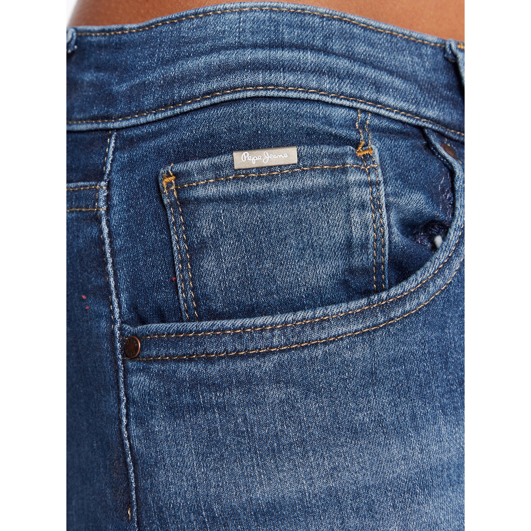 Pepe Jeans Дънки Grace PL204160 Син Slim Fit - Pepit.bg
