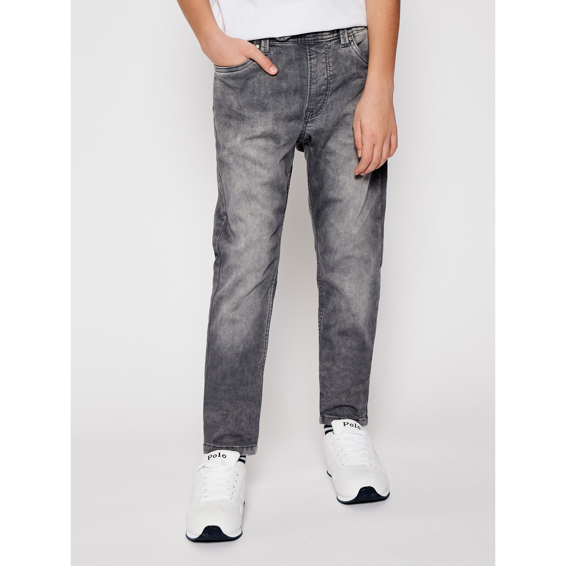 Pepe Jeans Дънки GYMDIGO Archie PB201580 Сив Relaxed Fit - Pepit.bg