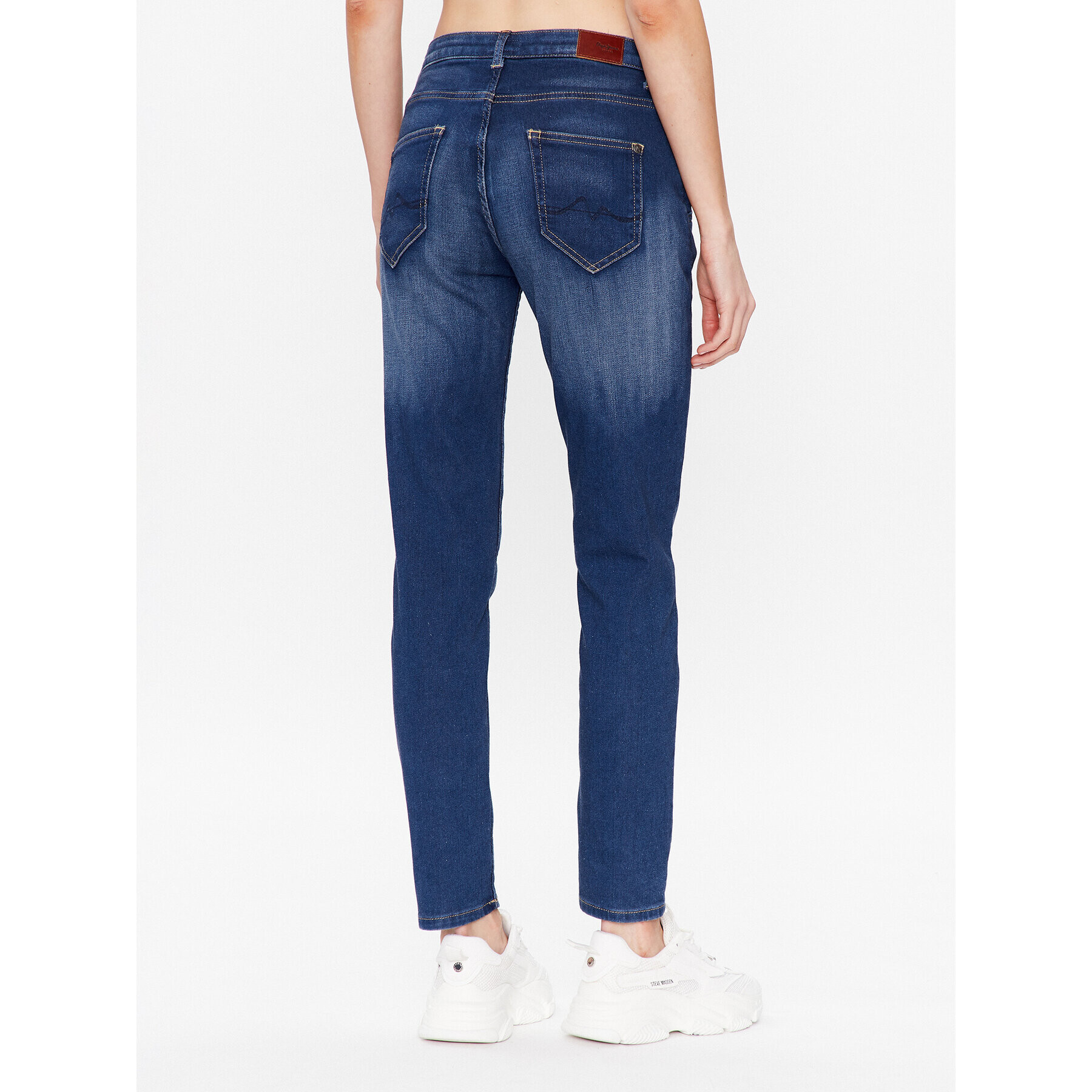 Pepe Jeans Дънки GYMDIGO Carey PL204178 Тъмносин Relaxed Fit - Pepit.bg