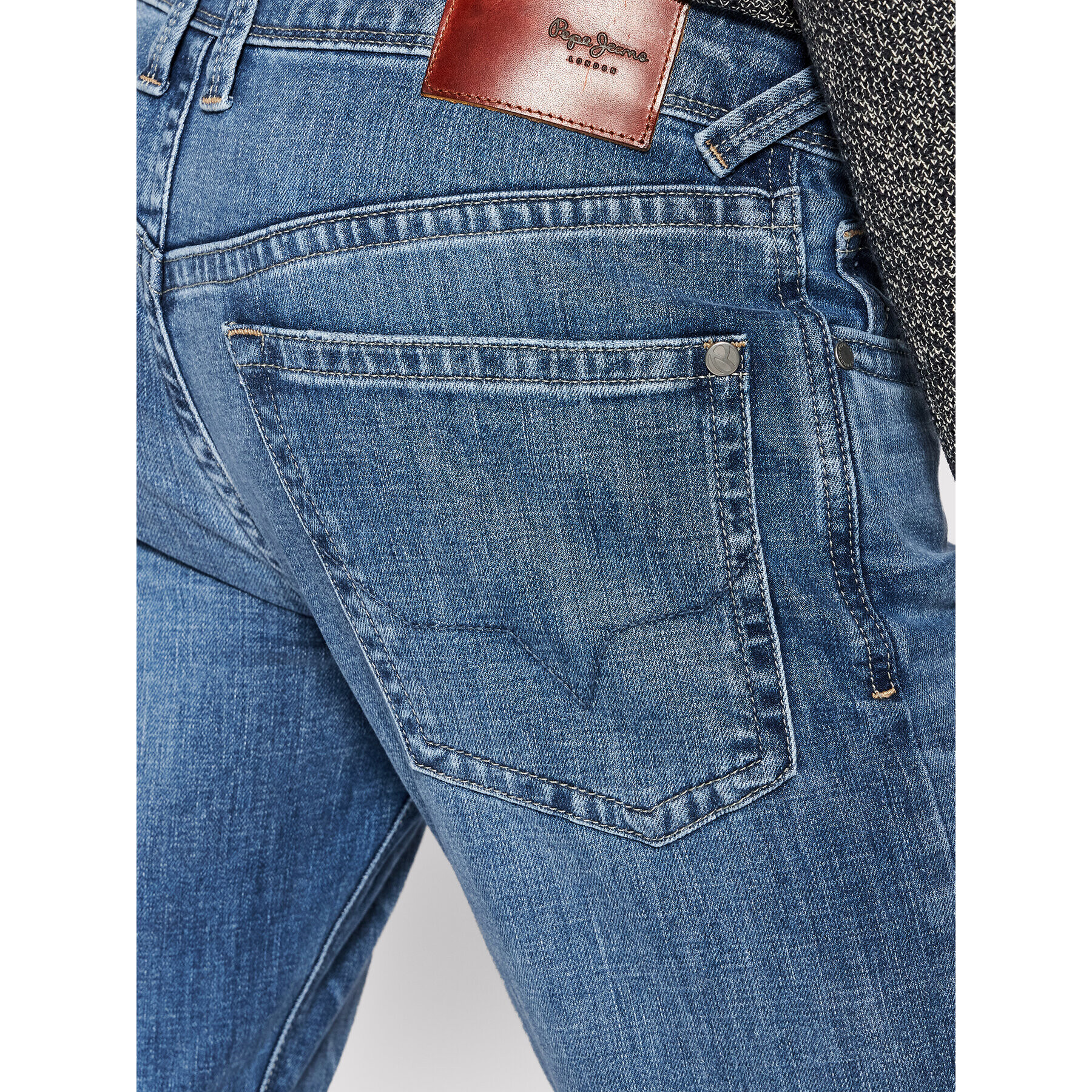 Pepe Jeans Дънки Hatch PM206322 Син Slim Fit - Pepit.bg