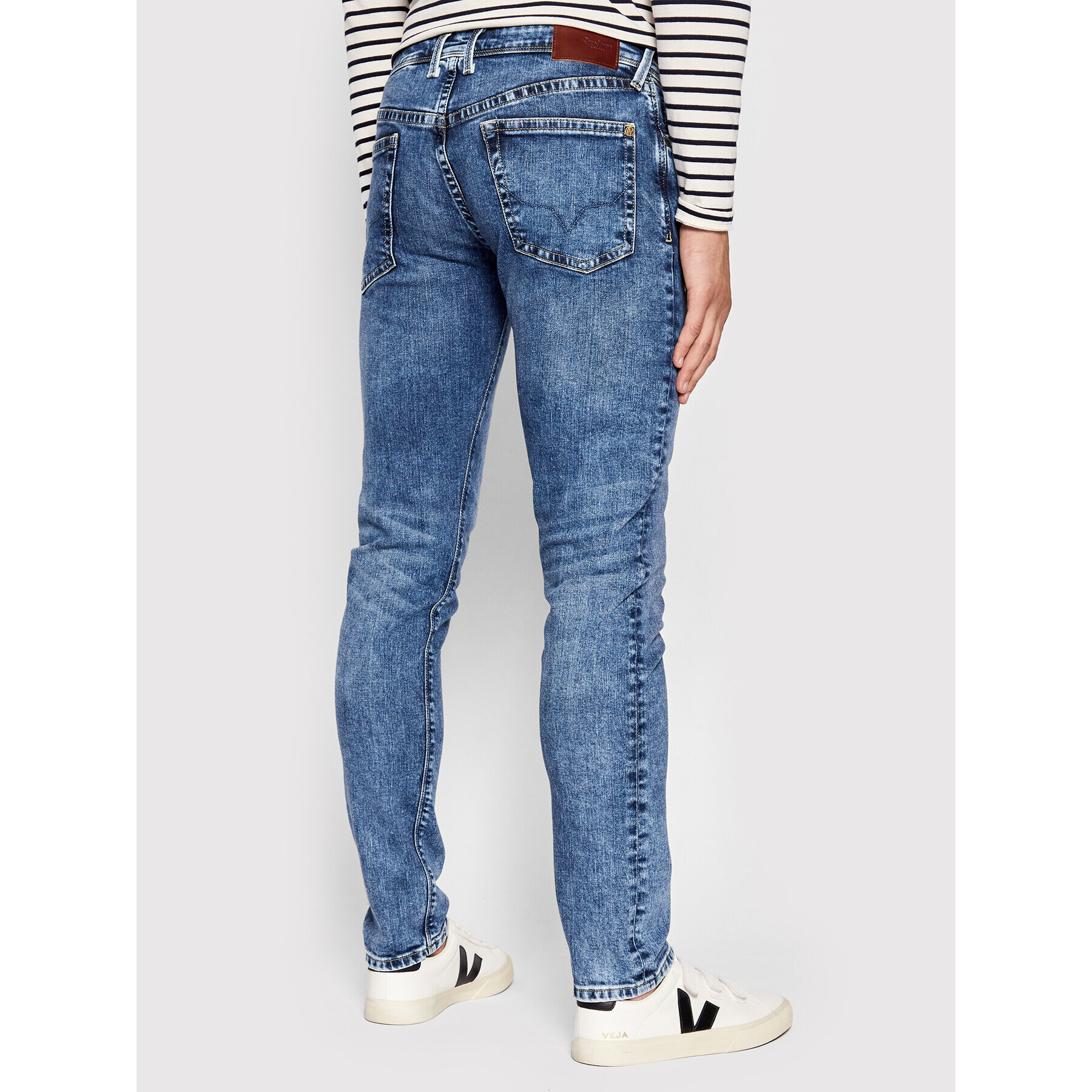 Pepe Jeans Дънки Hatch PM206322 Тъмносин Slim Fit - Pepit.bg