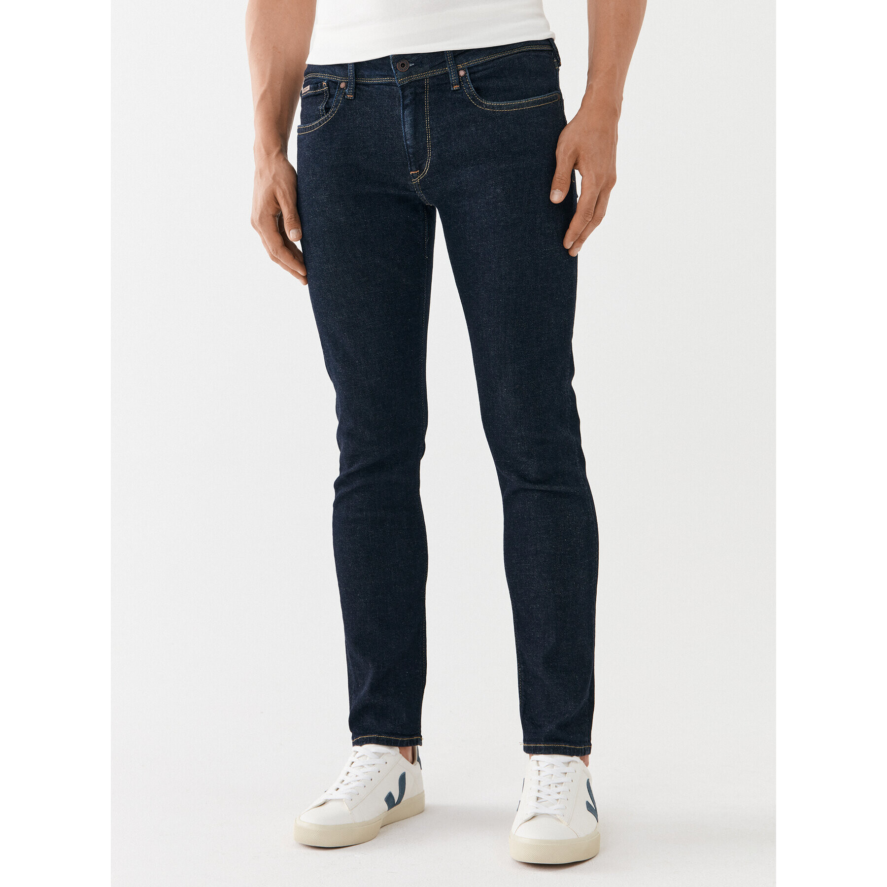 Pepe Jeans Дънки Hatch PM206322 Тъмносин Slim Fit - Pepit.bg