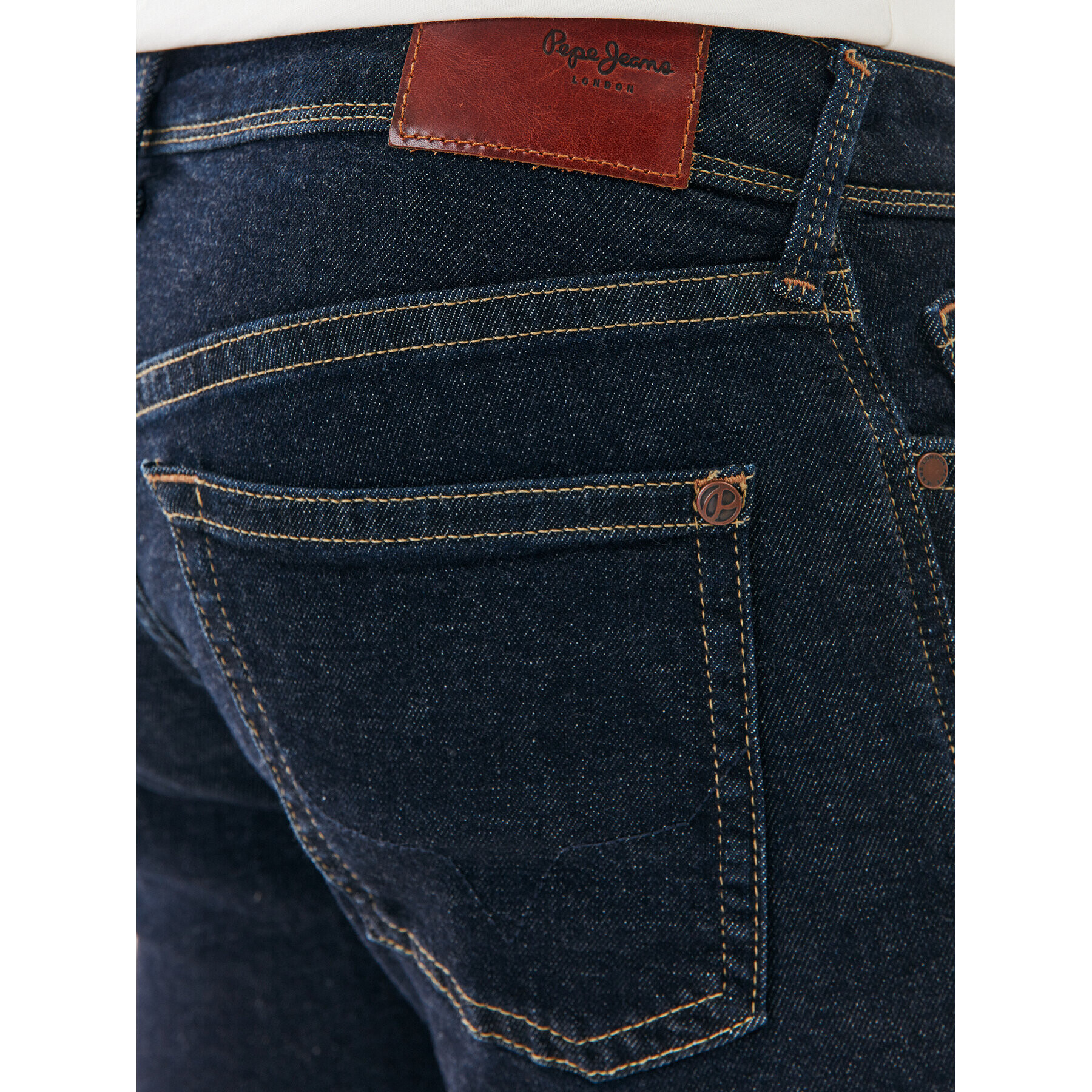 Pepe Jeans Дънки Hatch PM206322 Тъмносин Slim Fit - Pepit.bg