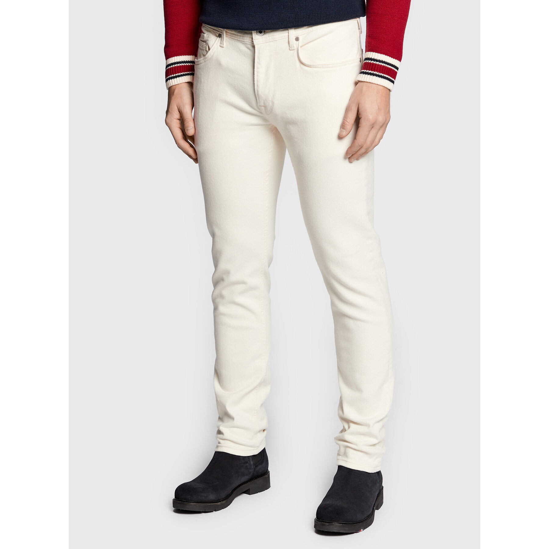 Pepe Jeans Дънки Hatch PM206323 Екрю Slim Fit - Pepit.bg