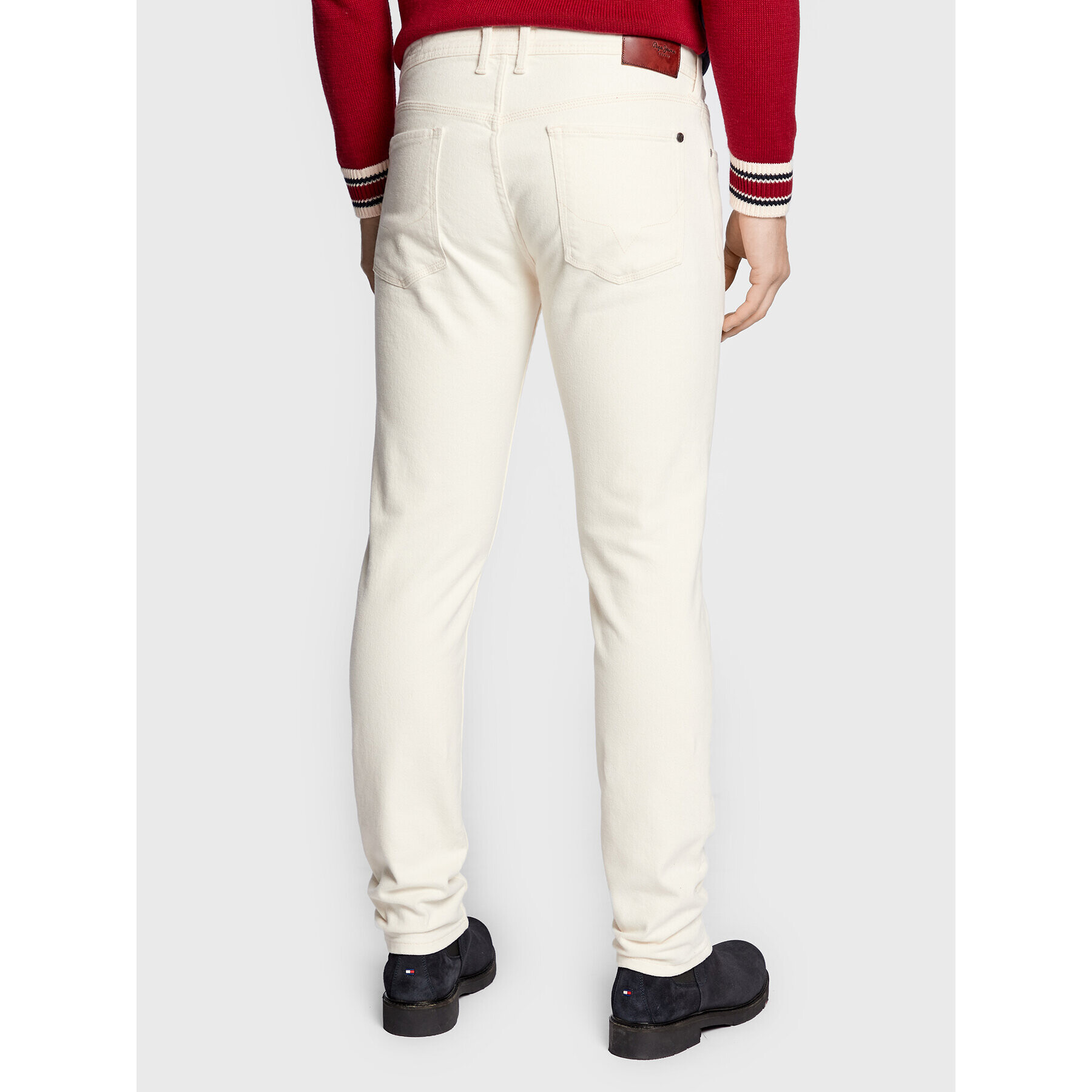 Pepe Jeans Дънки Hatch PM206323 Екрю Slim Fit - Pepit.bg