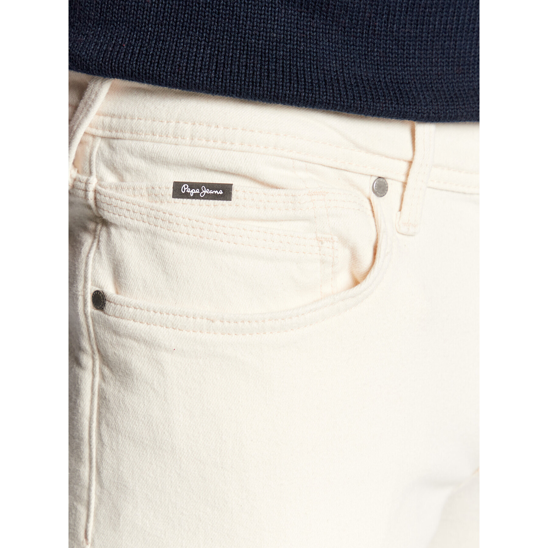 Pepe Jeans Дънки Hatch PM206323 Екрю Slim Fit - Pepit.bg