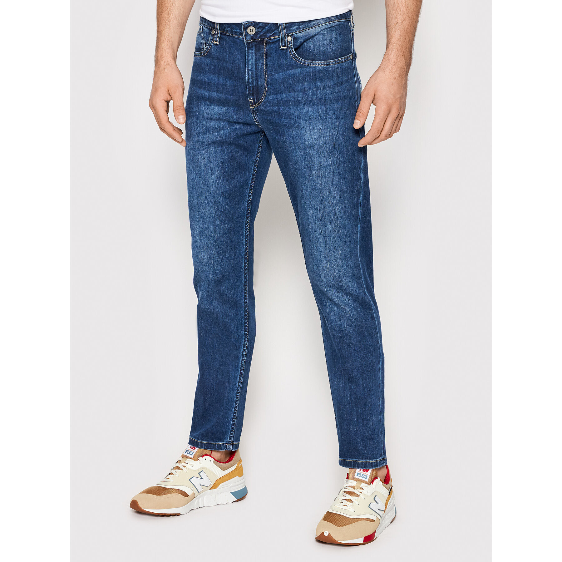 Pepe Jeans Дънки Hatch PM206524 Тъмносин Slim Fit - Pepit.bg