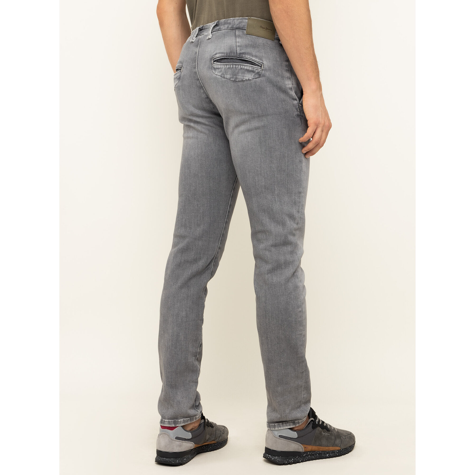 Pepe Jeans Дънки James PM202365 Сив Slim Fit - Pepit.bg