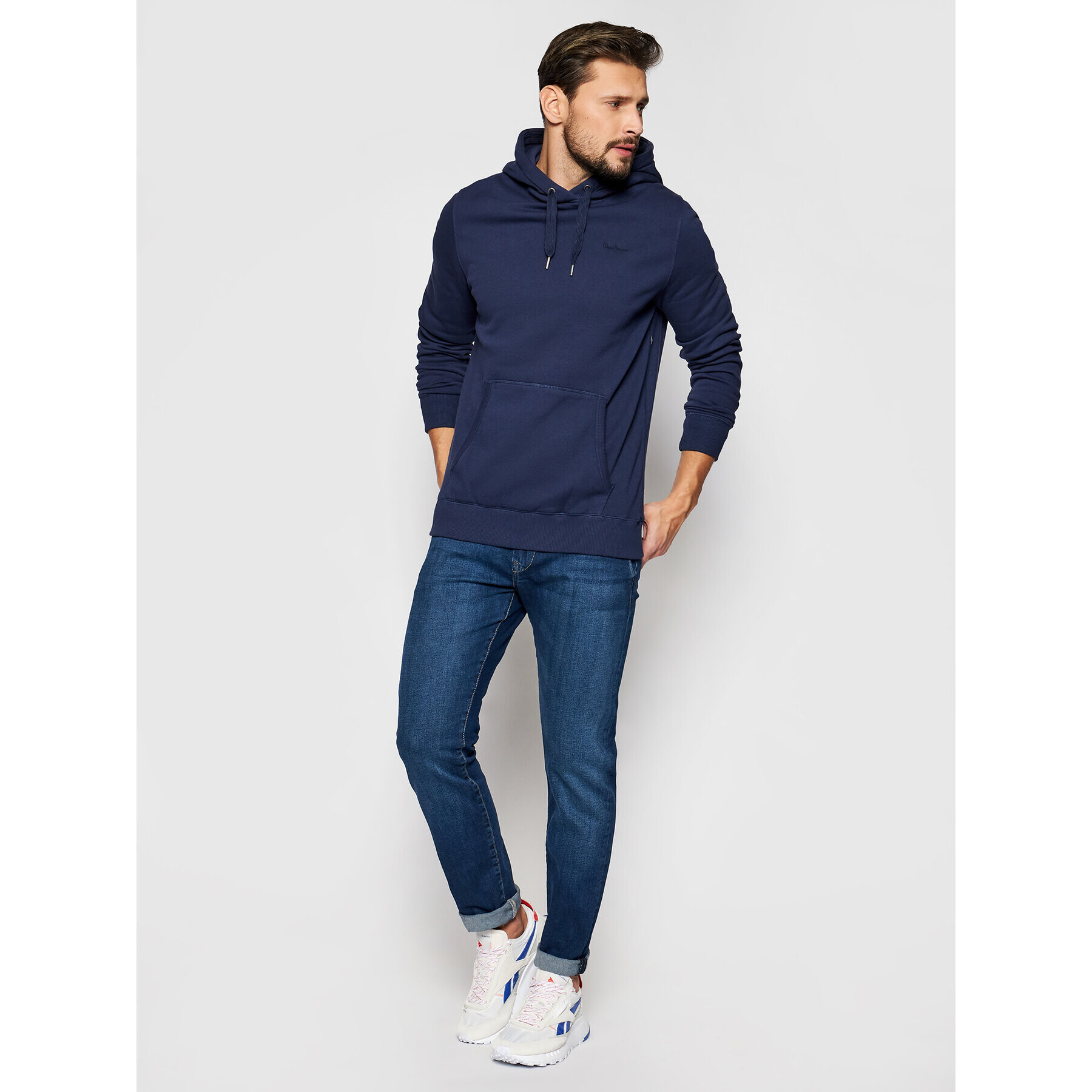 Pepe Jeans Дънки Jamey PM205896 Тъмносин Taper Fit - Pepit.bg