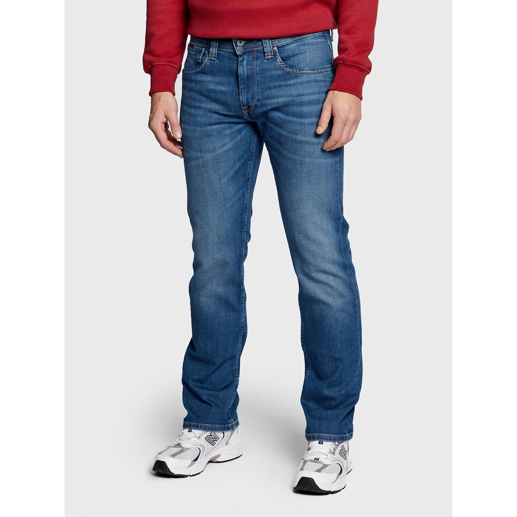 Pepe Jeans Дънки Kingston PM206468 Син Relaxed Fit - Pepit.bg