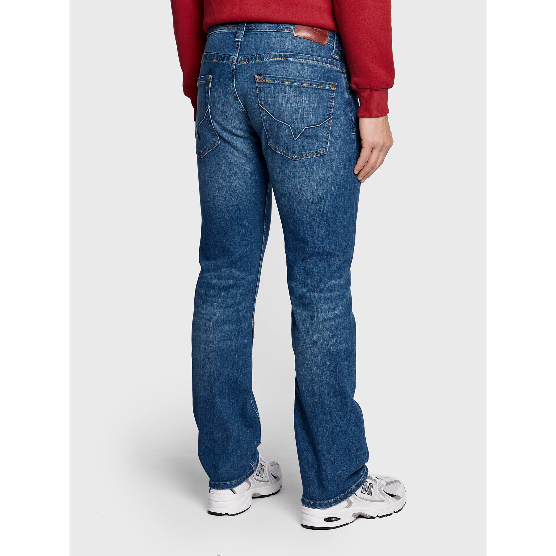 Pepe Jeans Дънки Kingston PM206468 Син Relaxed Fit - Pepit.bg