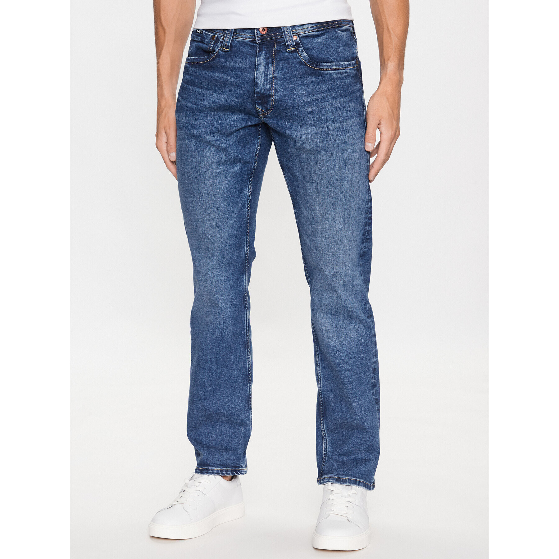 Pepe Jeans Дънки Kingston PM206468 Син Relaxed Fit - Pepit.bg